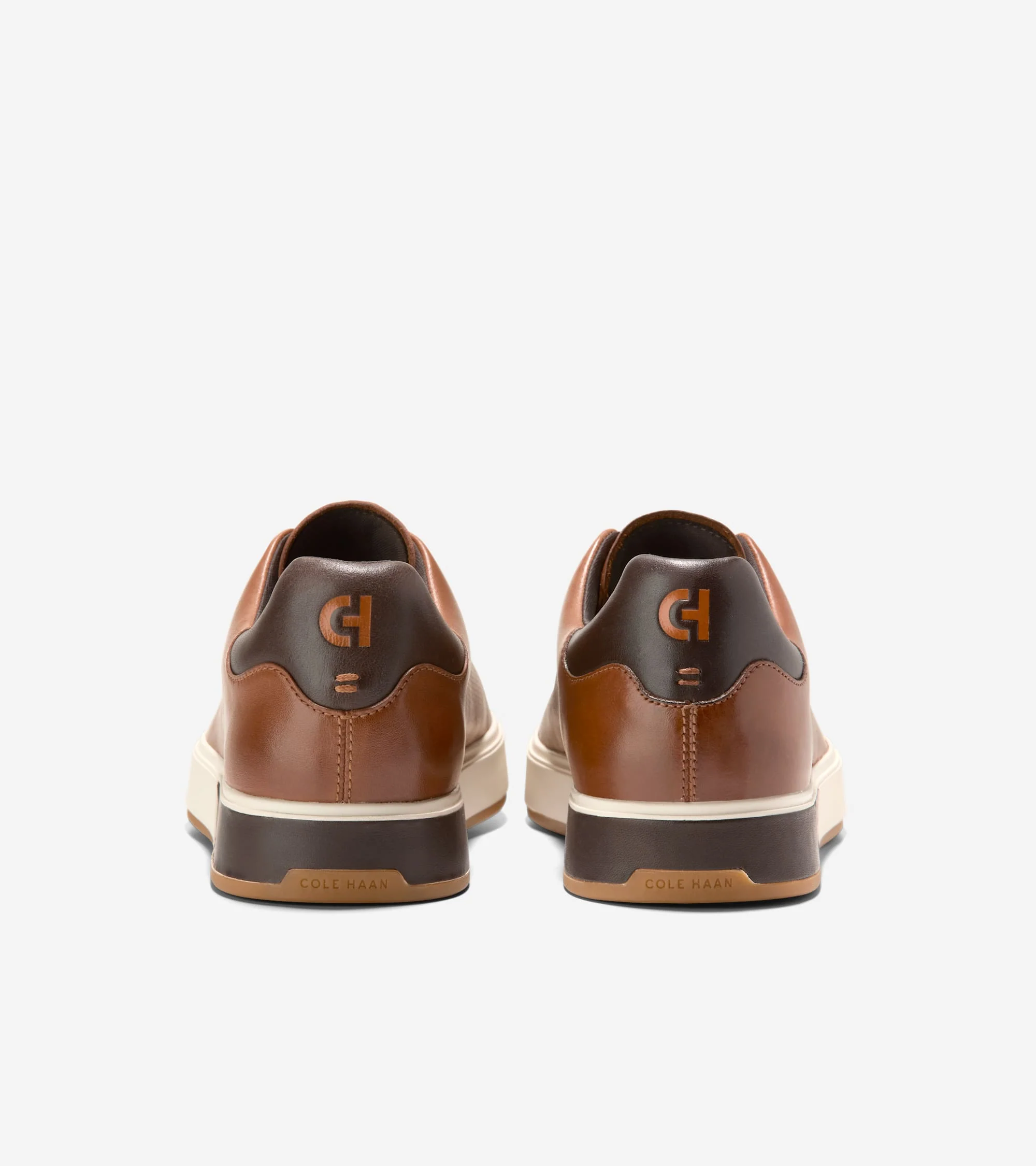 Cole Haan Men's GrandPro Anglelace Sneaker British Tan Chocolate Ivory C40833 - Image 4