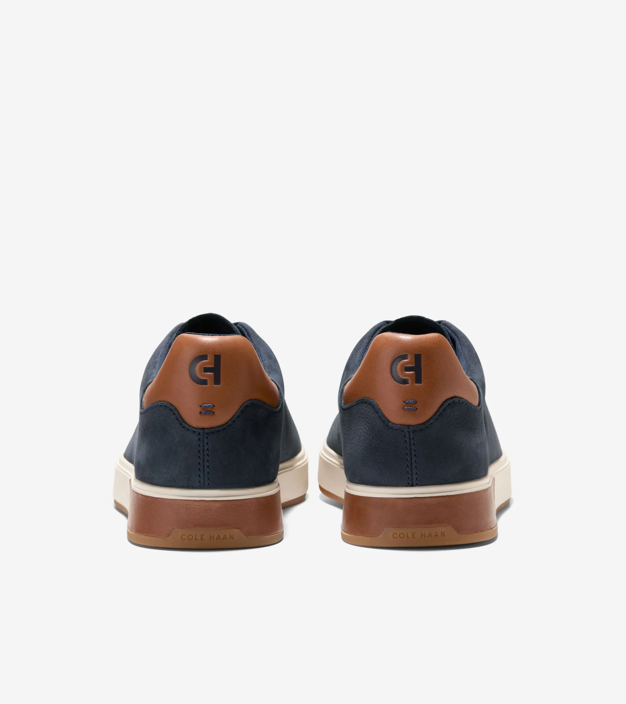 Cole Haan Men's GrandPro Anglelace Sneaker Navy Blazer British Tan Gum C39795 - Image 4