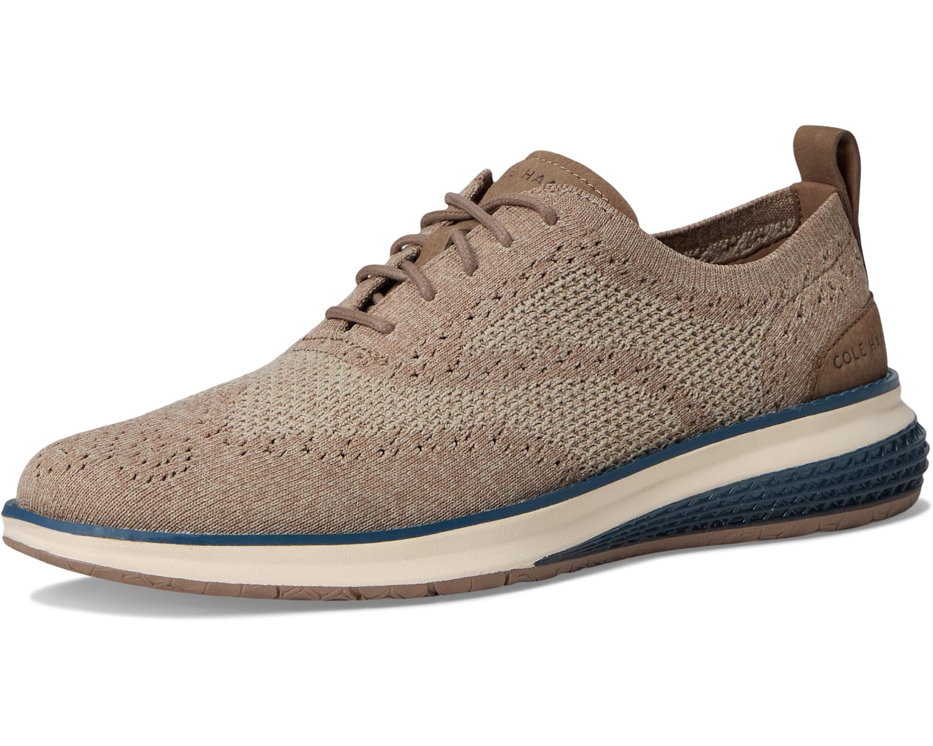 Cole Haan Men's Original Grand Energyweave Stitchlite Oxfords Light Sesame Irish Coffee C40575 - Image 2
