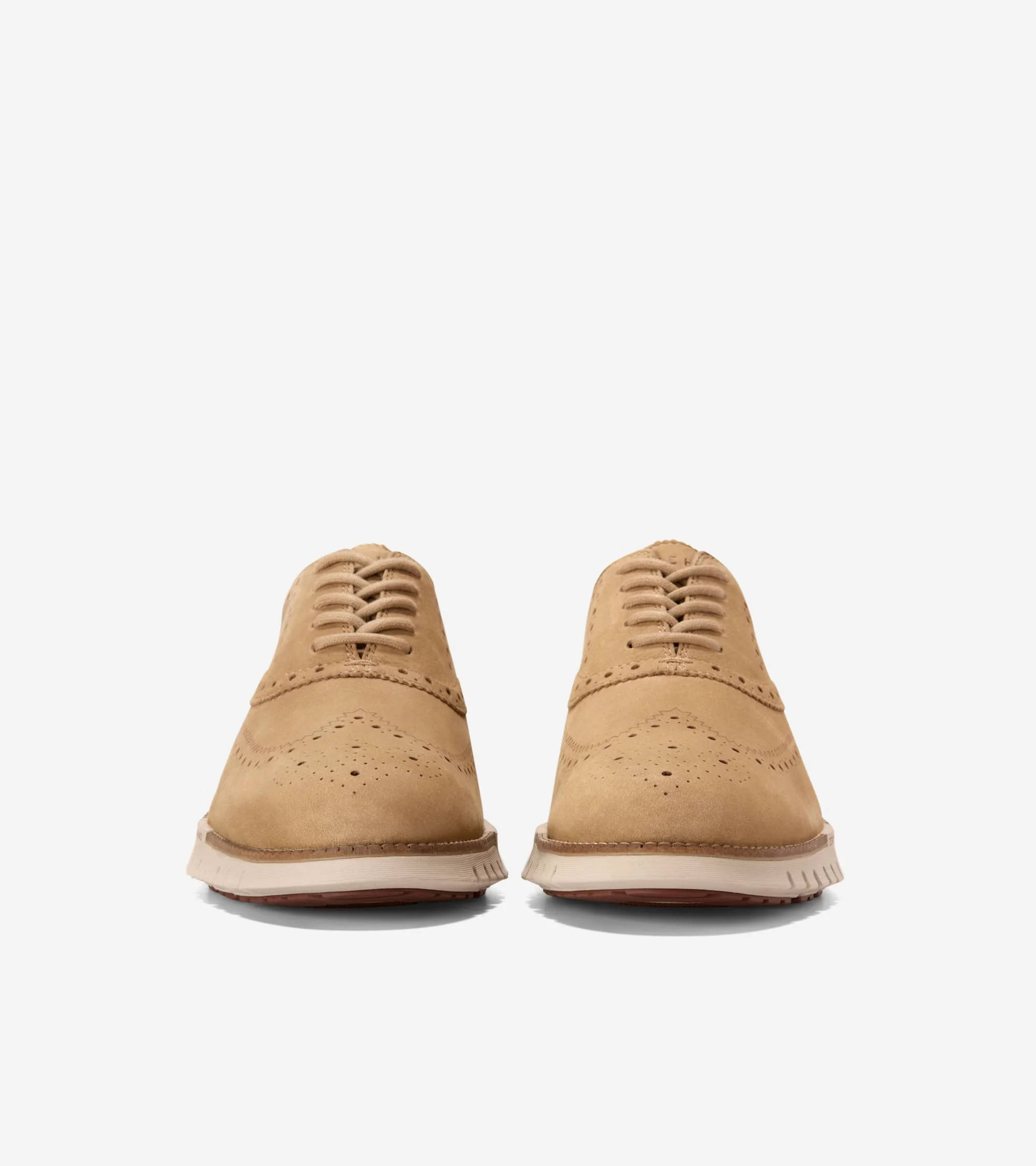 Cole Haan Men's Zerogrand Remastered Wingtip Oxfords Orzo Cuoio Sesame C39744 - Image 3
