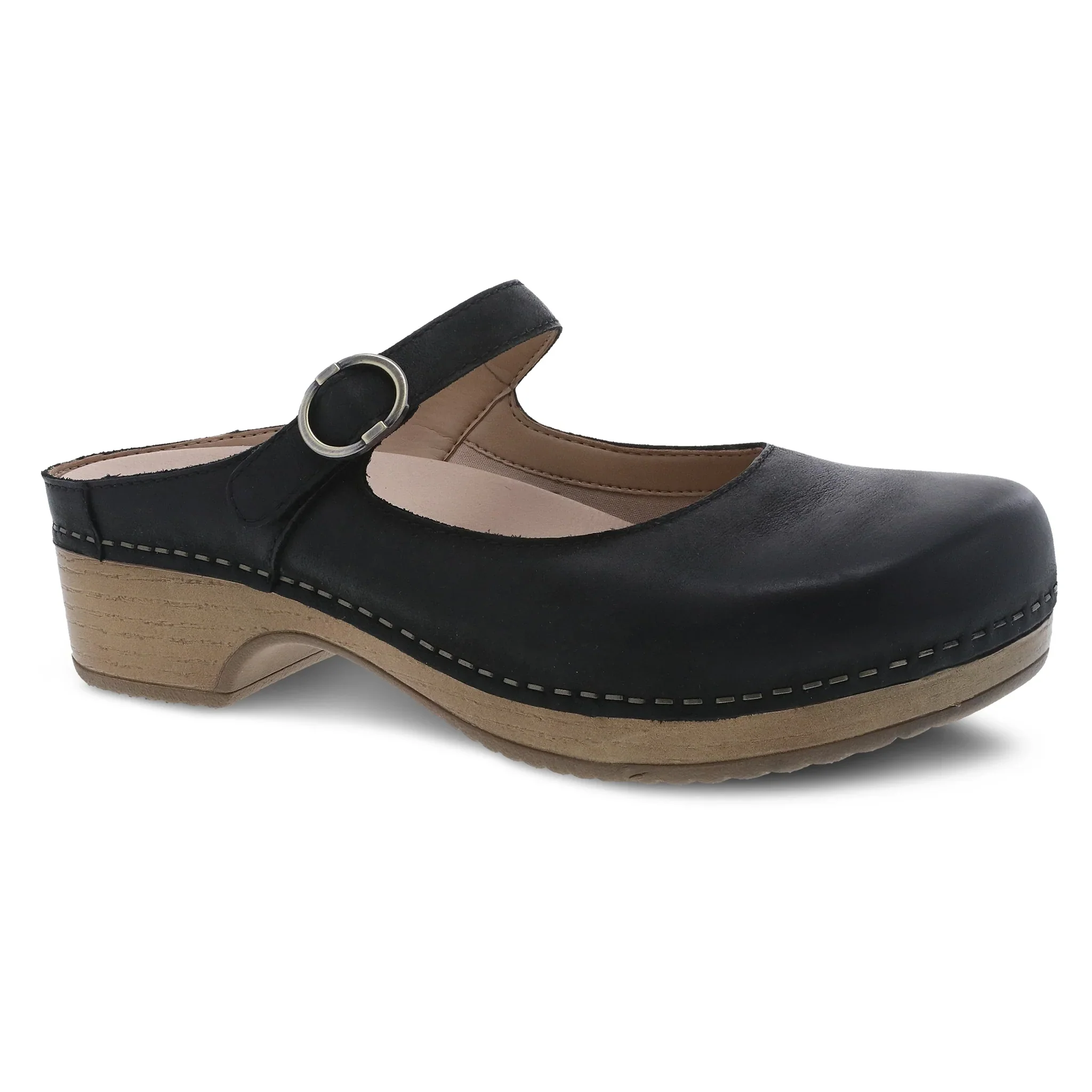 Dansko Women’s Bria Burnished Nubuck Black