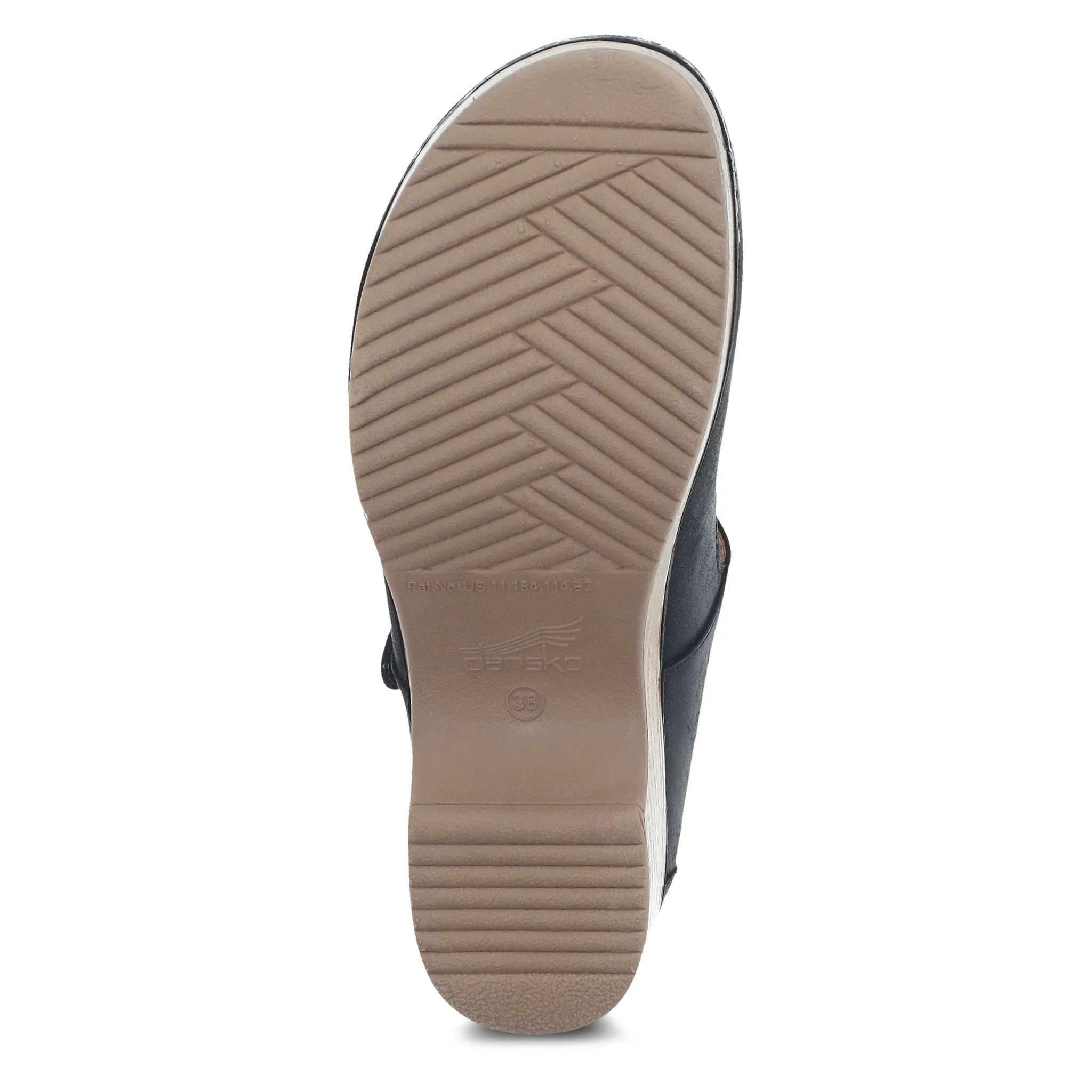Dansko Women’s Bria Burnished Nubuck Black - Image 6
