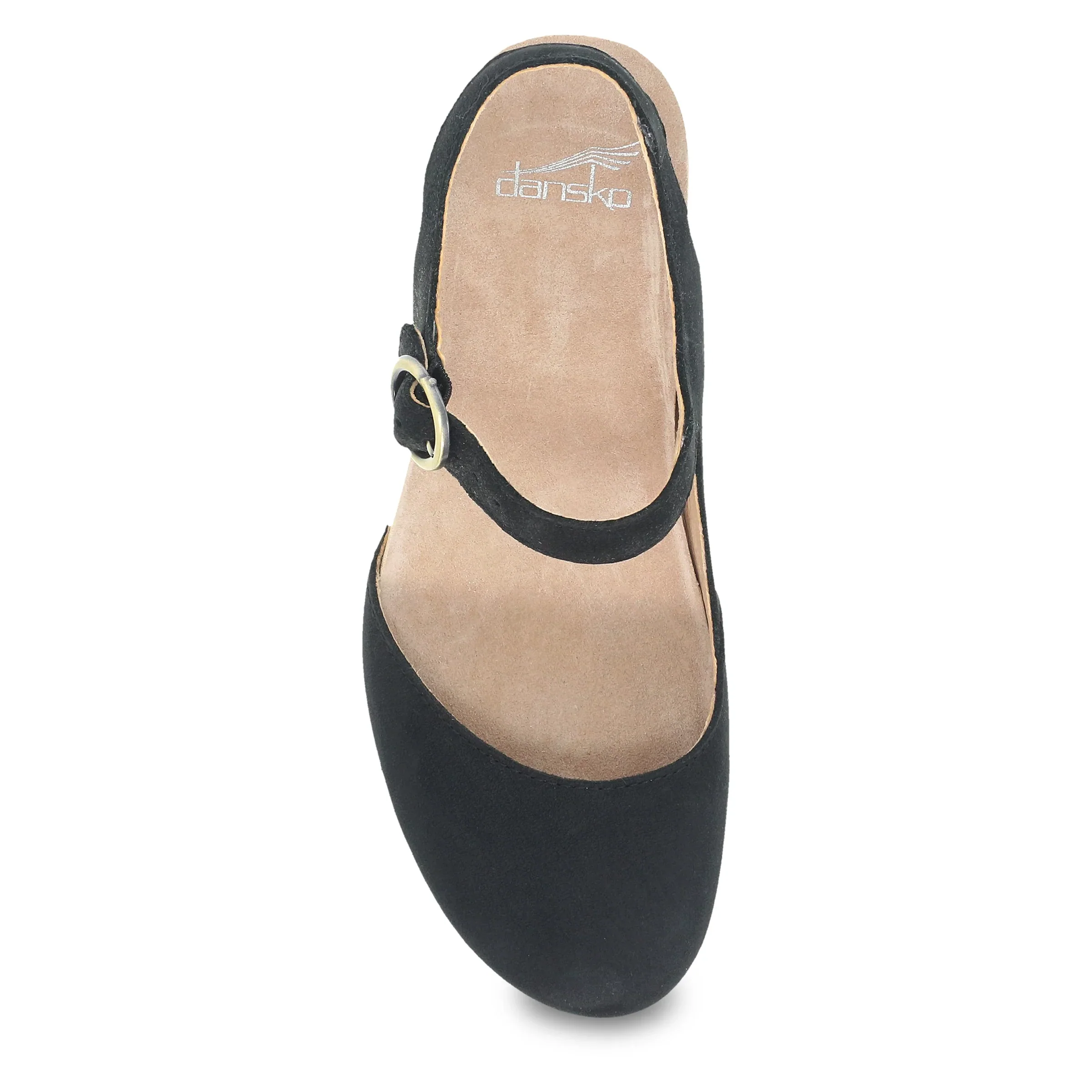 Dansko Women’s Taytum Milled Nubuck Black - Image 4