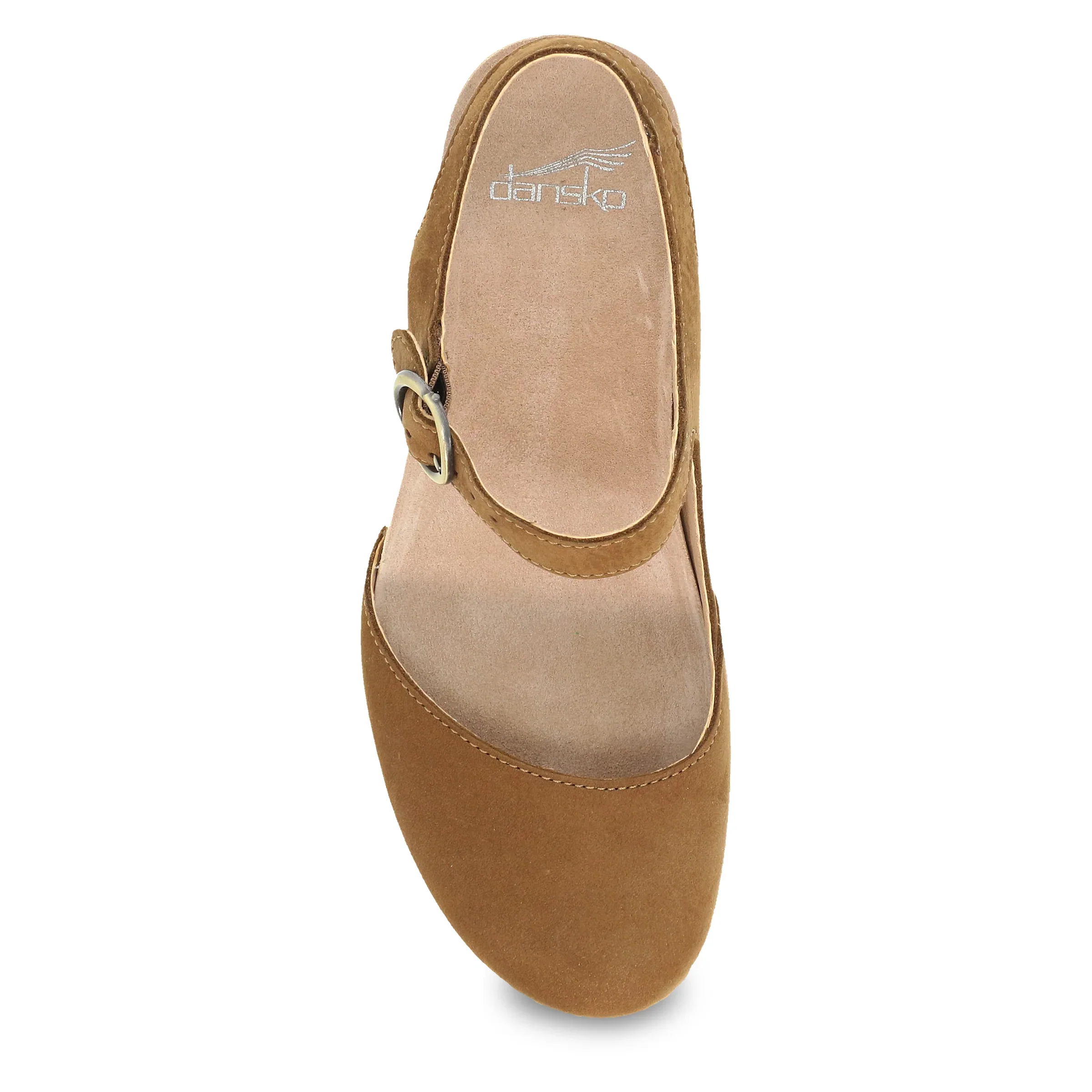 Dansko Women’s Taytum Milled Nubuck Tan - Image 5