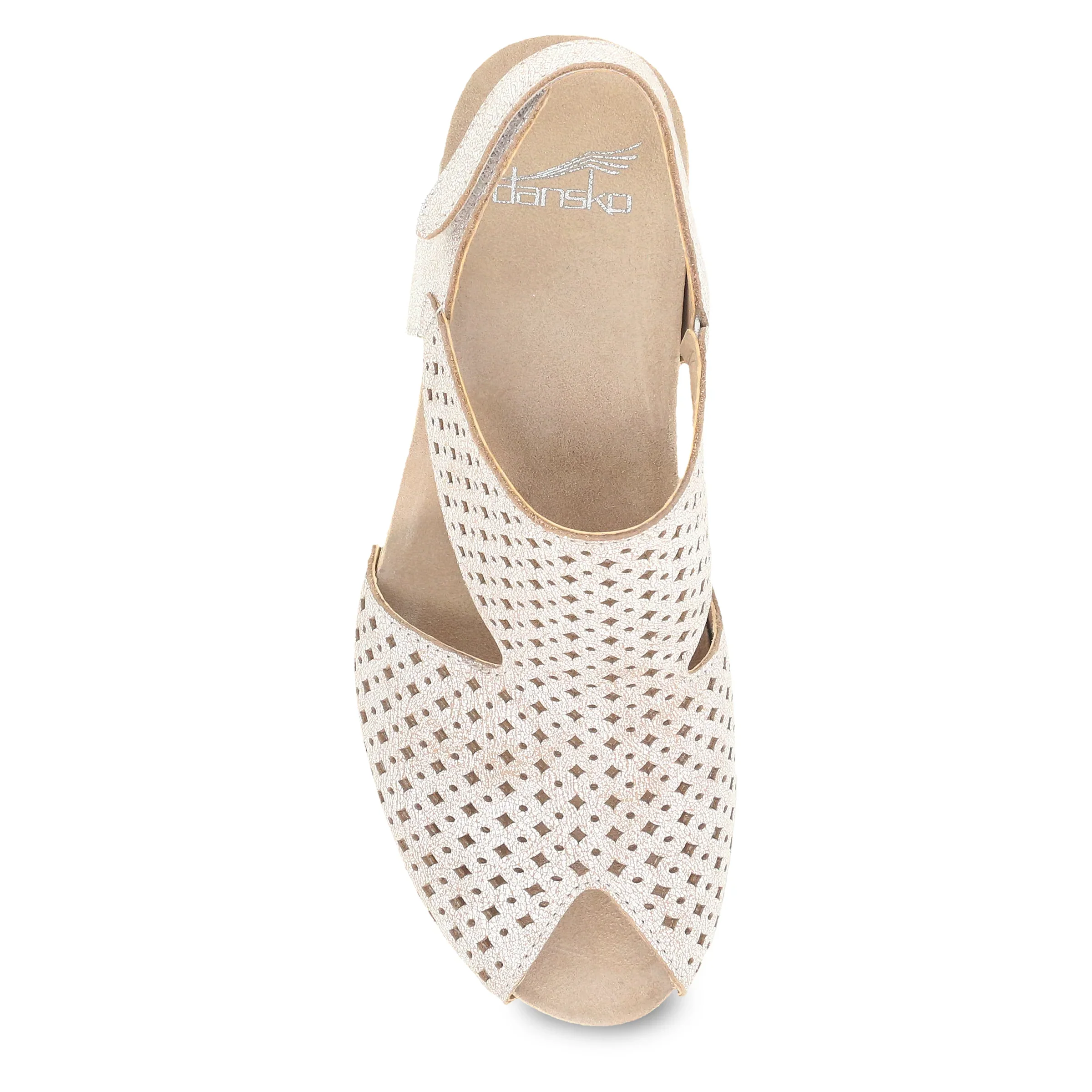 Dansko Women’s Teagan Vintage Leather White - Image 4