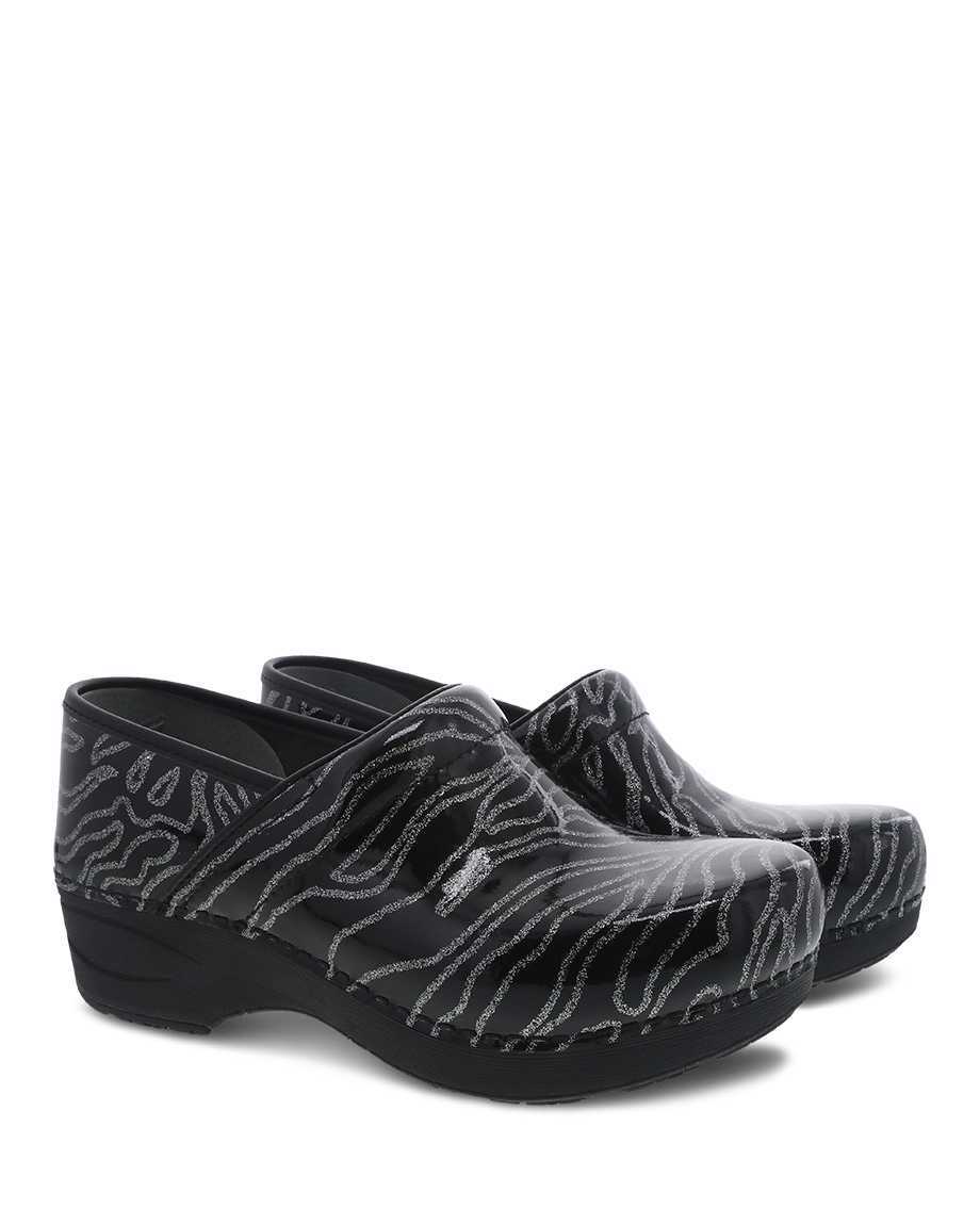 Dansko Women’s XP 2.0 Patent Glitter Waves