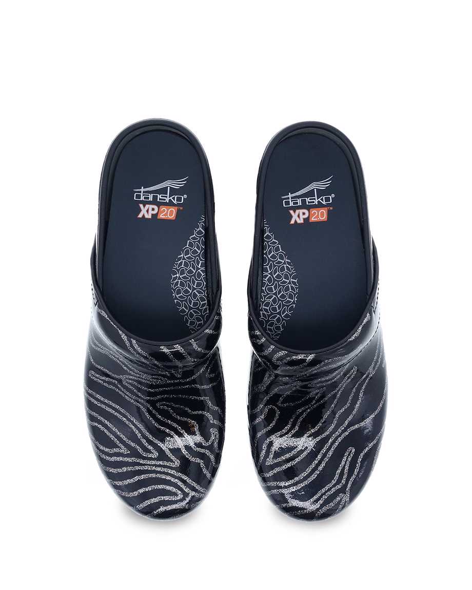 Dansko Women’s XP 2.0 Patent Glitter Waves - Image 4