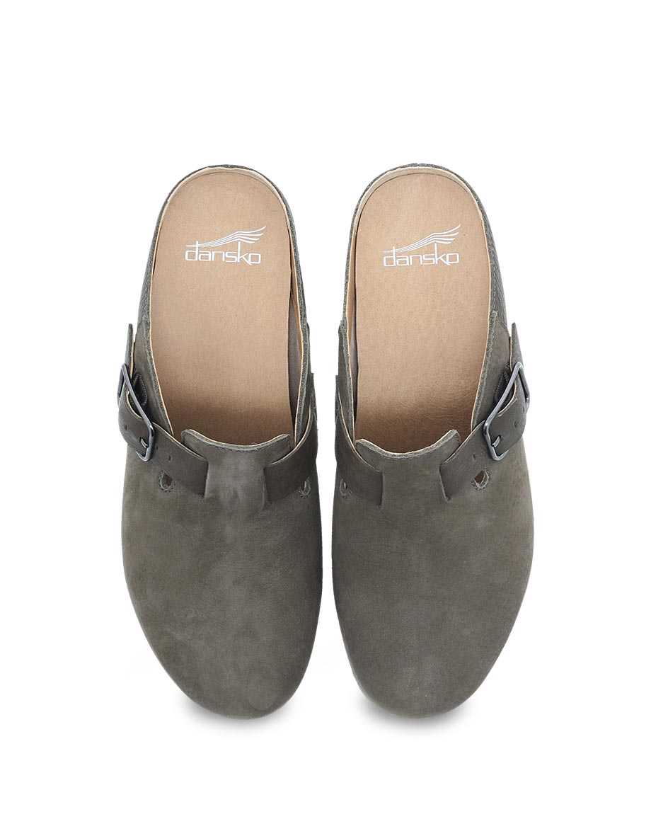 Dansko Women's Caia Milled Nubuck Taupe - Image 5