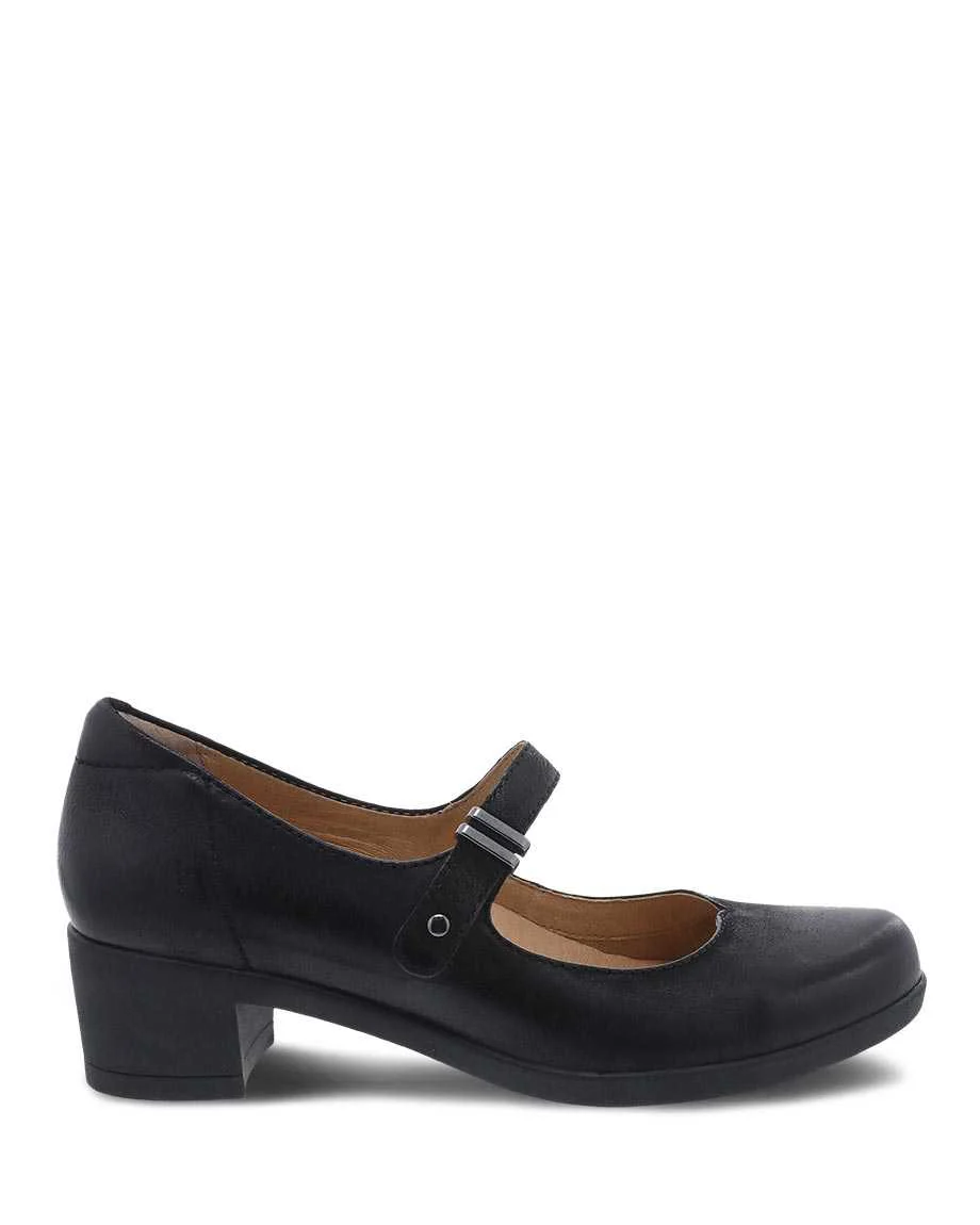 Dansko Women's Callista Burnished Nubuck Black - Image 2