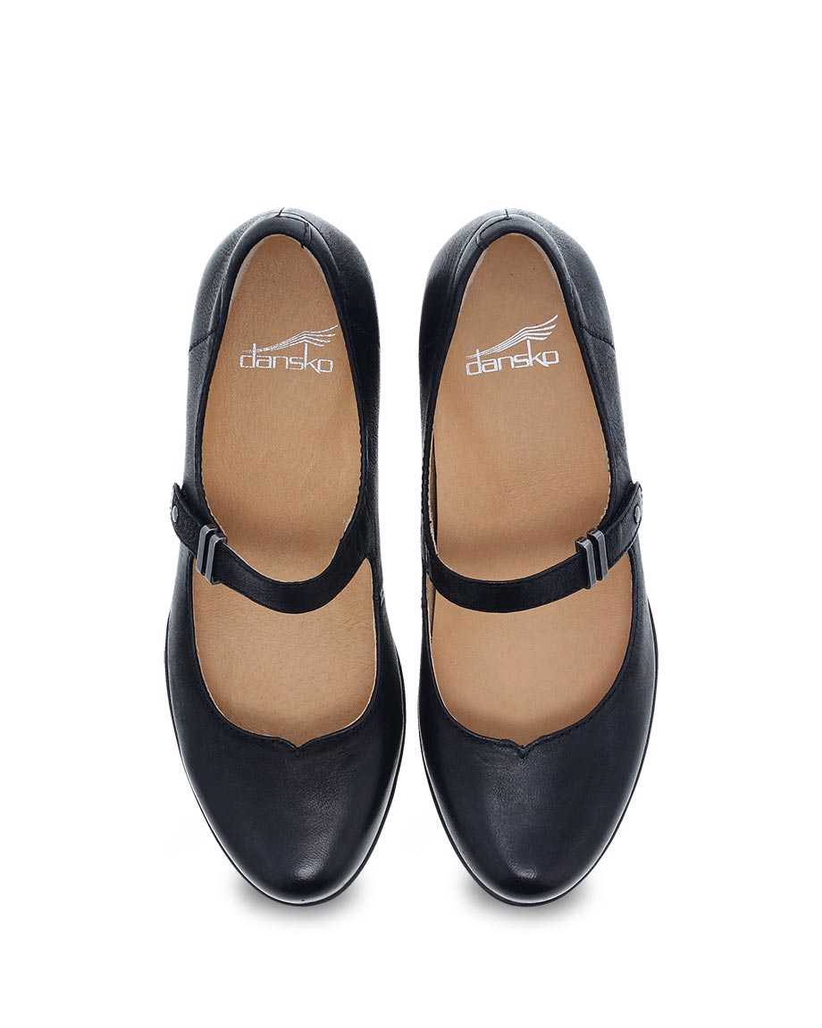 Dansko Women's Callista Burnished Nubuck Black - Image 4