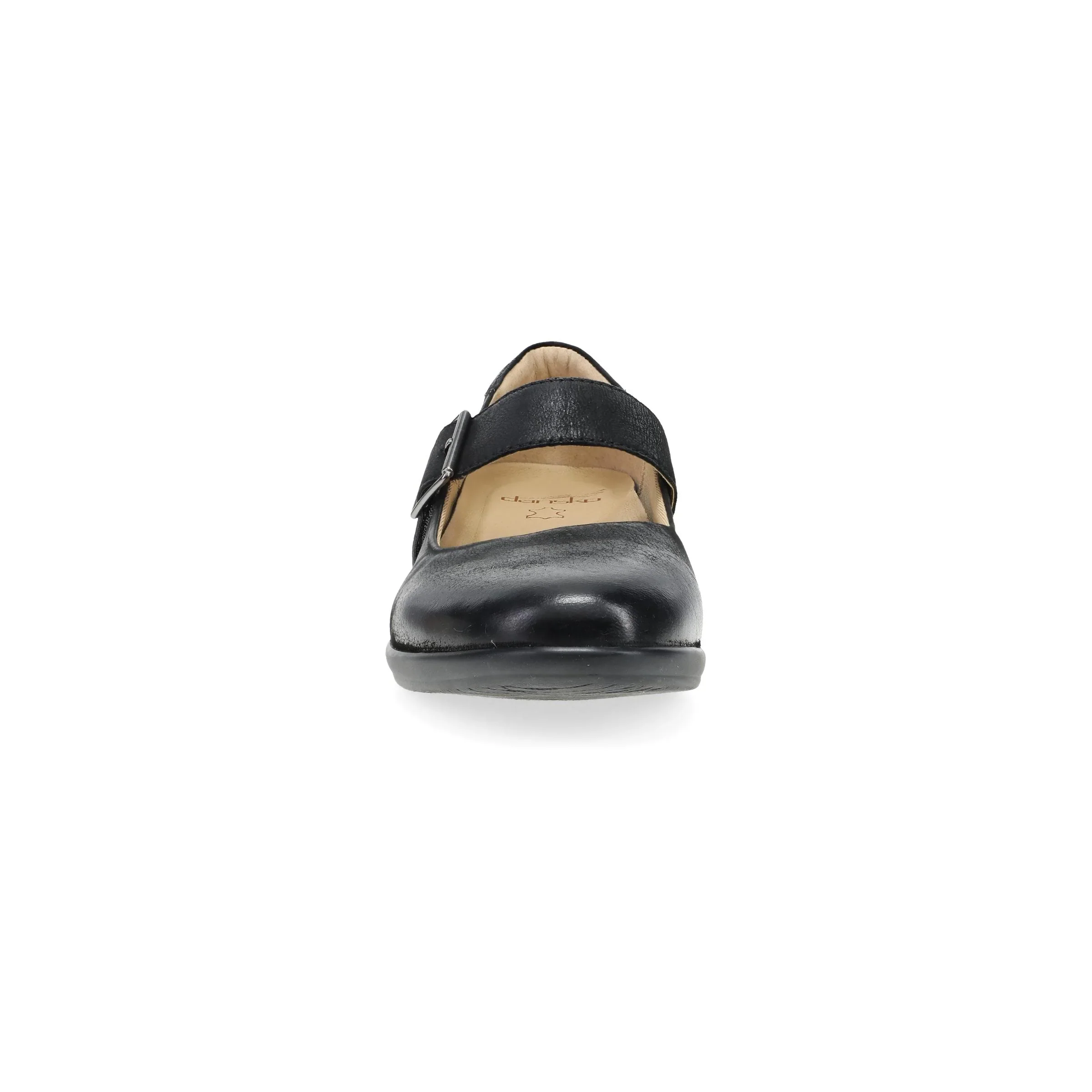 Dansko Women's Collette Burnished Nubuck Black - Image 3
