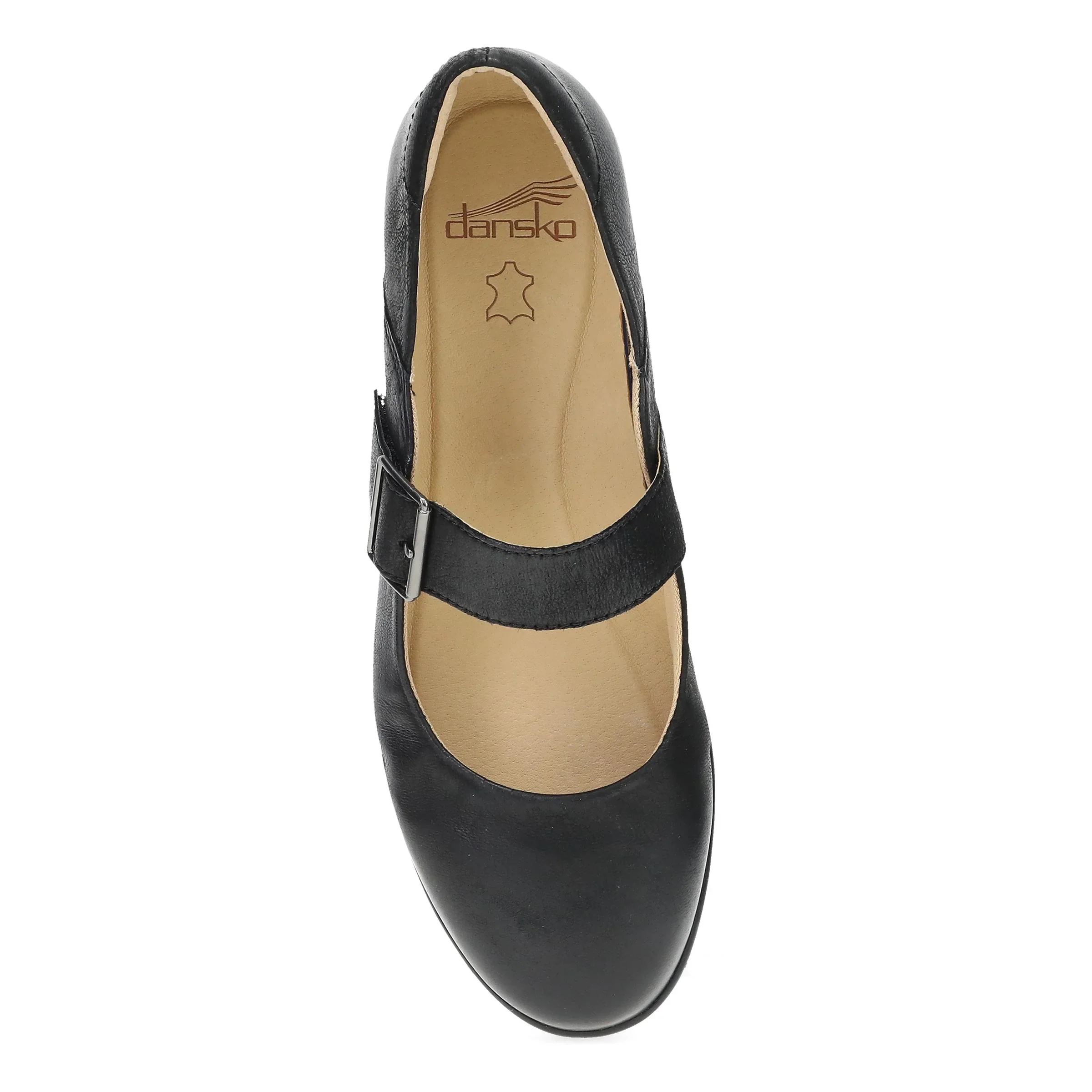 Dansko Women's Collette Burnished Nubuck Black - Image 4
