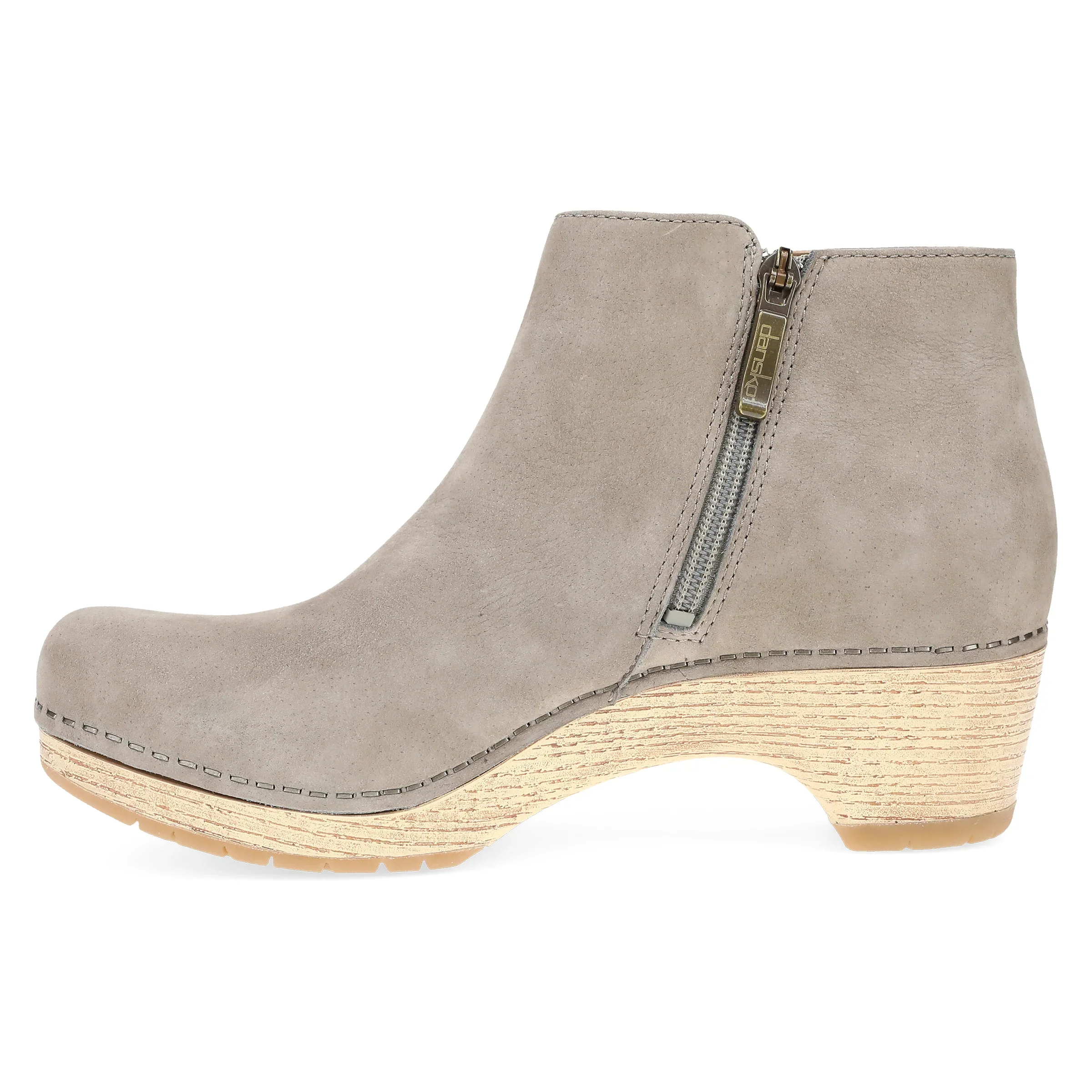 Dansko Women's Lizanne Milled Nubuck Taupe - Image 2