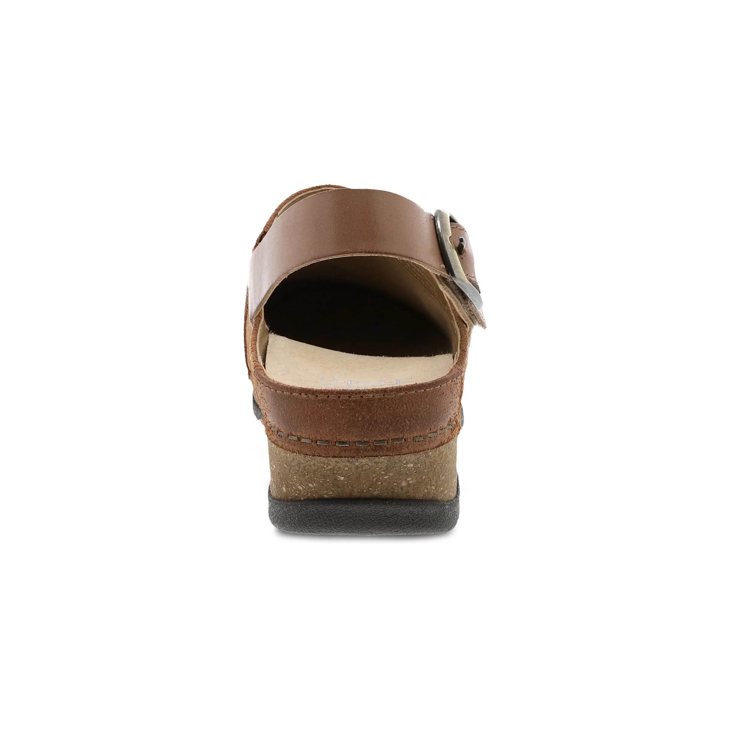 Dansko Women's Merrin Clog Burnished Suede Tan - Image 5