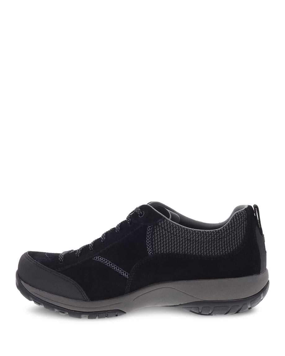 Dansko Women's Paisley Black Suede Waterproof Sneaker - Image 3