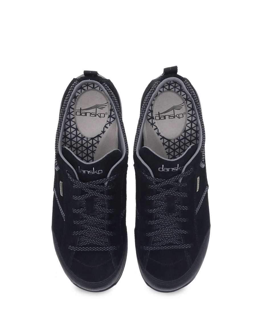 Dansko Women's Paisley Black Suede Waterproof Sneaker - Image 5