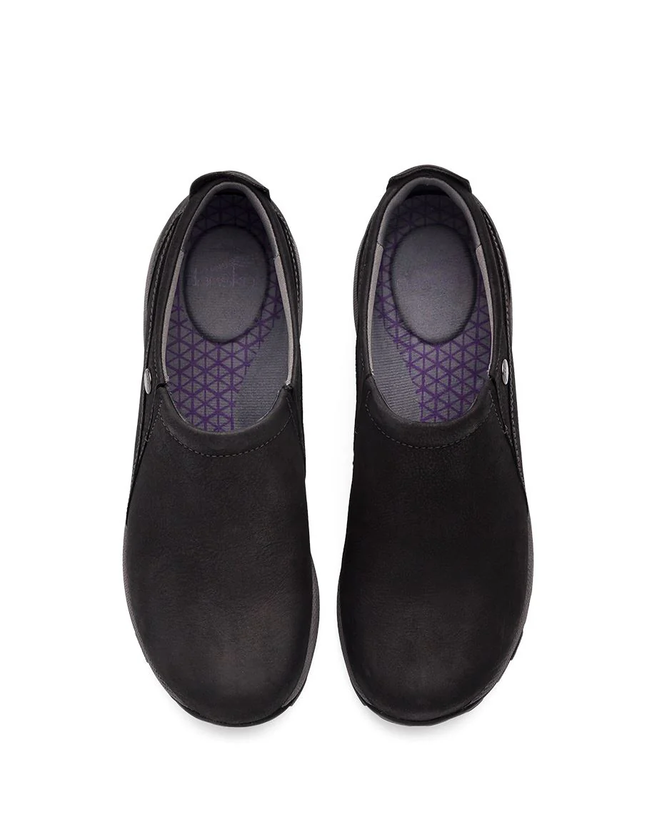 Dansko Women's Patti Milled Nubuck Black - Image 4