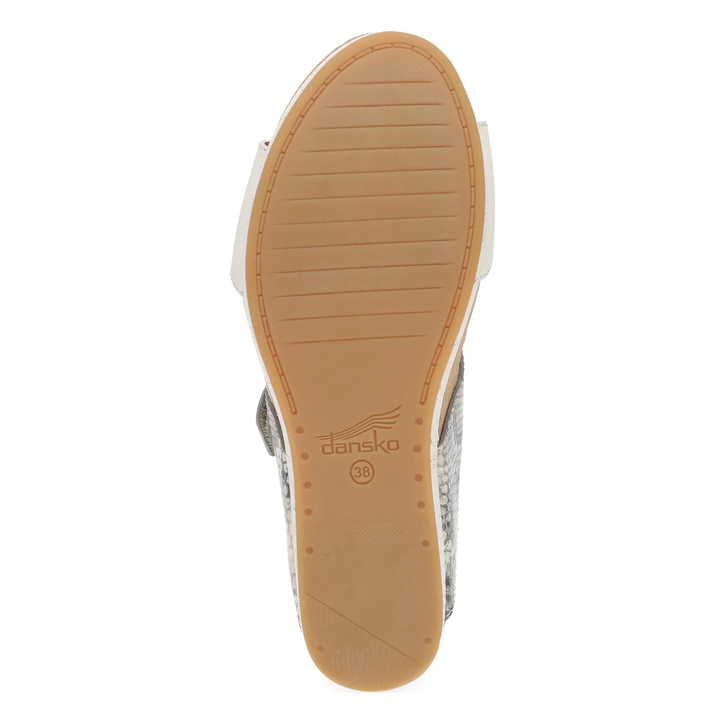 Dansko Women's Shannon Leather Snake Ivory - Image 6