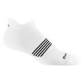 Darn Tough Vermont Men's Element No Show Tab Lightweight Running Socks White 1116