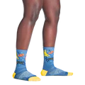 Darn Tough Vermont Women's Ruff Weather Micro Crew Ultralight Lightweight Running Socks Storm 1070 - Image 3