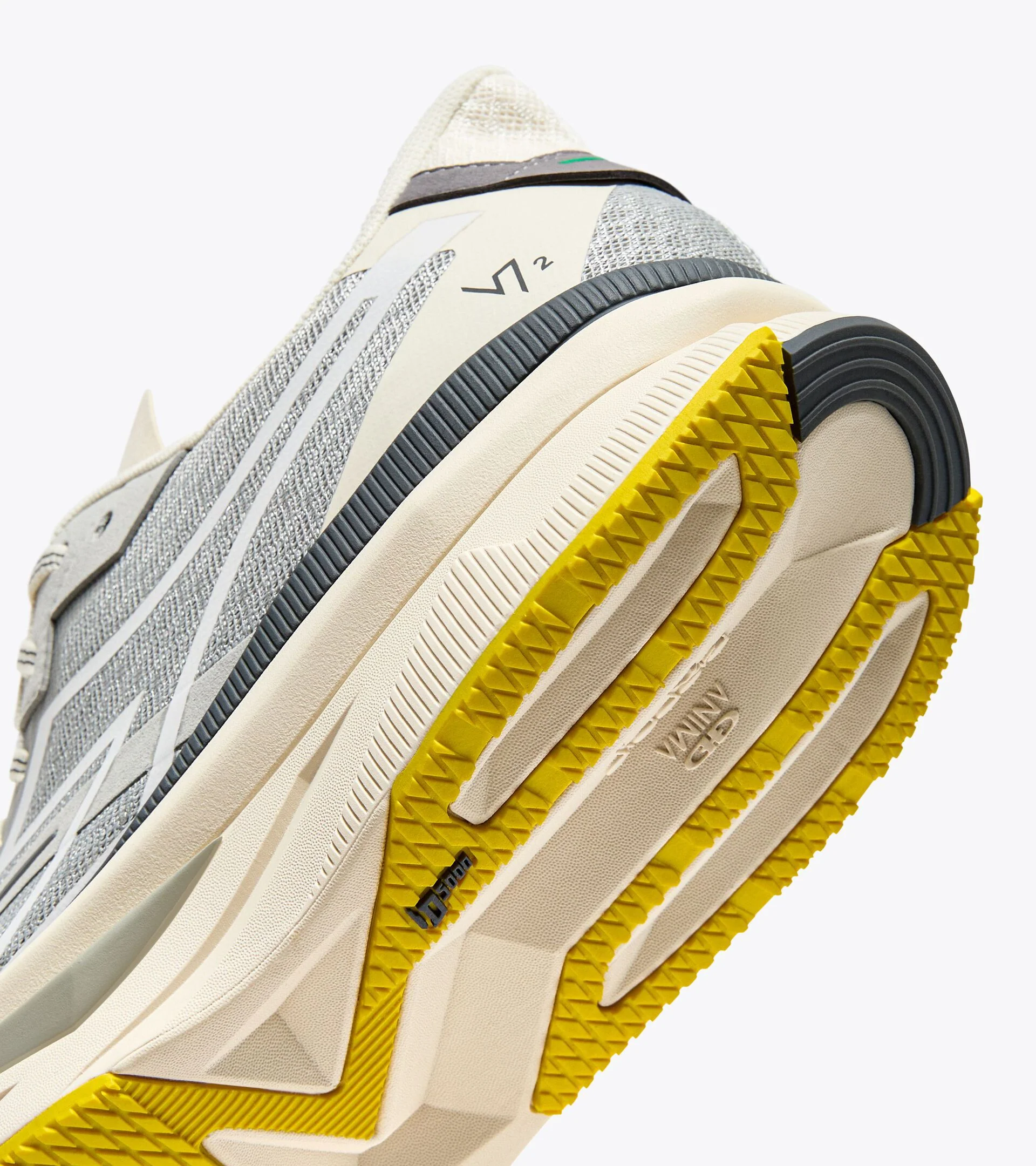 Diadora Men’s Atomo V7000-2 Silver DD Whisper White - Image 6
