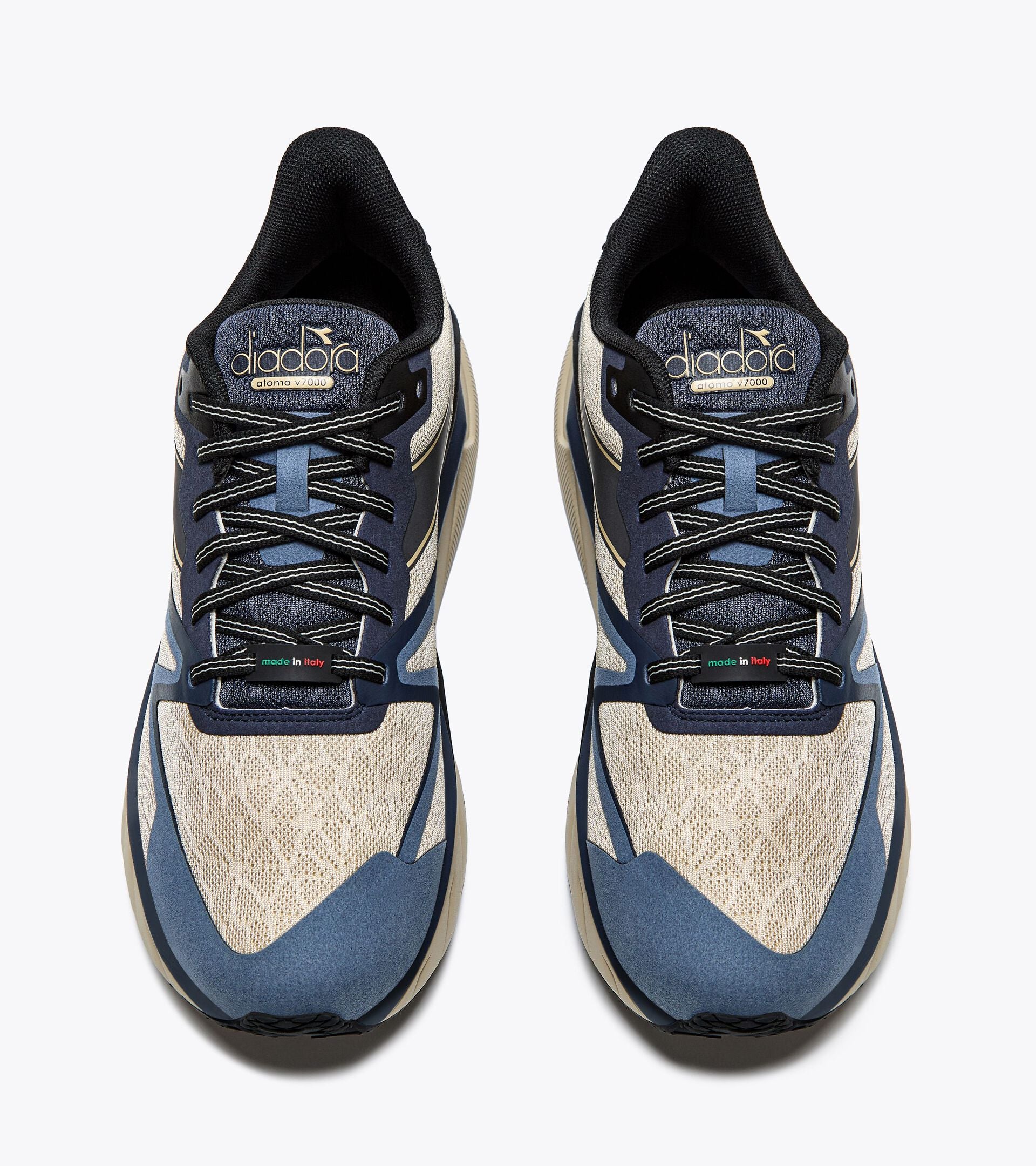 Diadora Men’s Atomo V7000 Dromo Castle Wall Black - Image 2