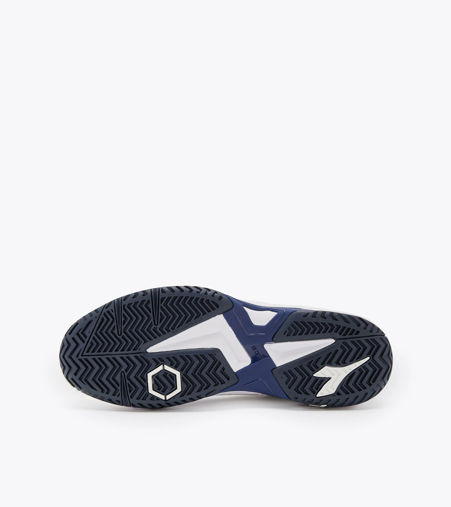 Diadora Men’s Trofeo 2 AG PKL White Surf The Web Blue Corsair - Image 7