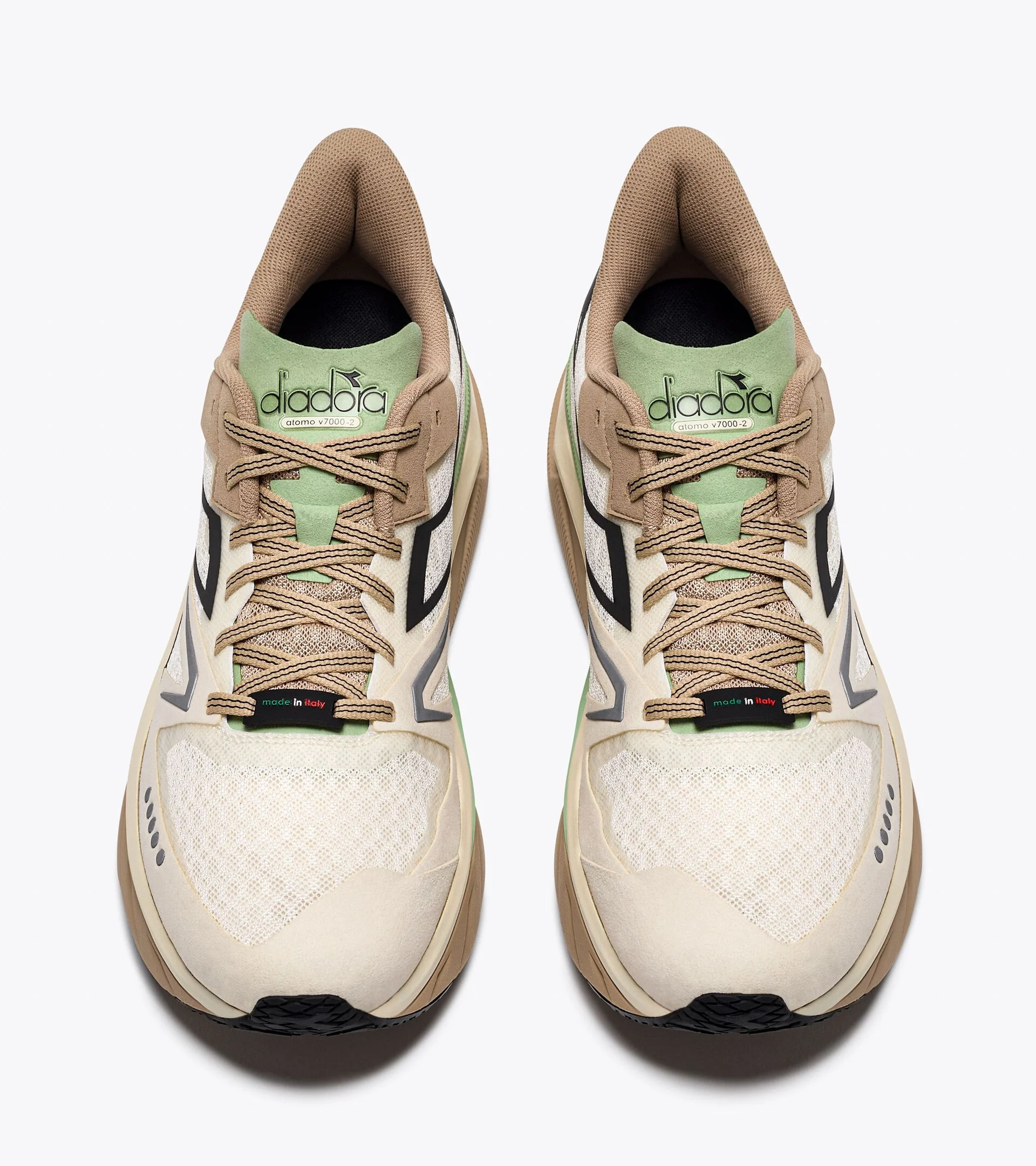 Diadora Men's Atomo v7000 Whisper White Irish Cream - Image 2