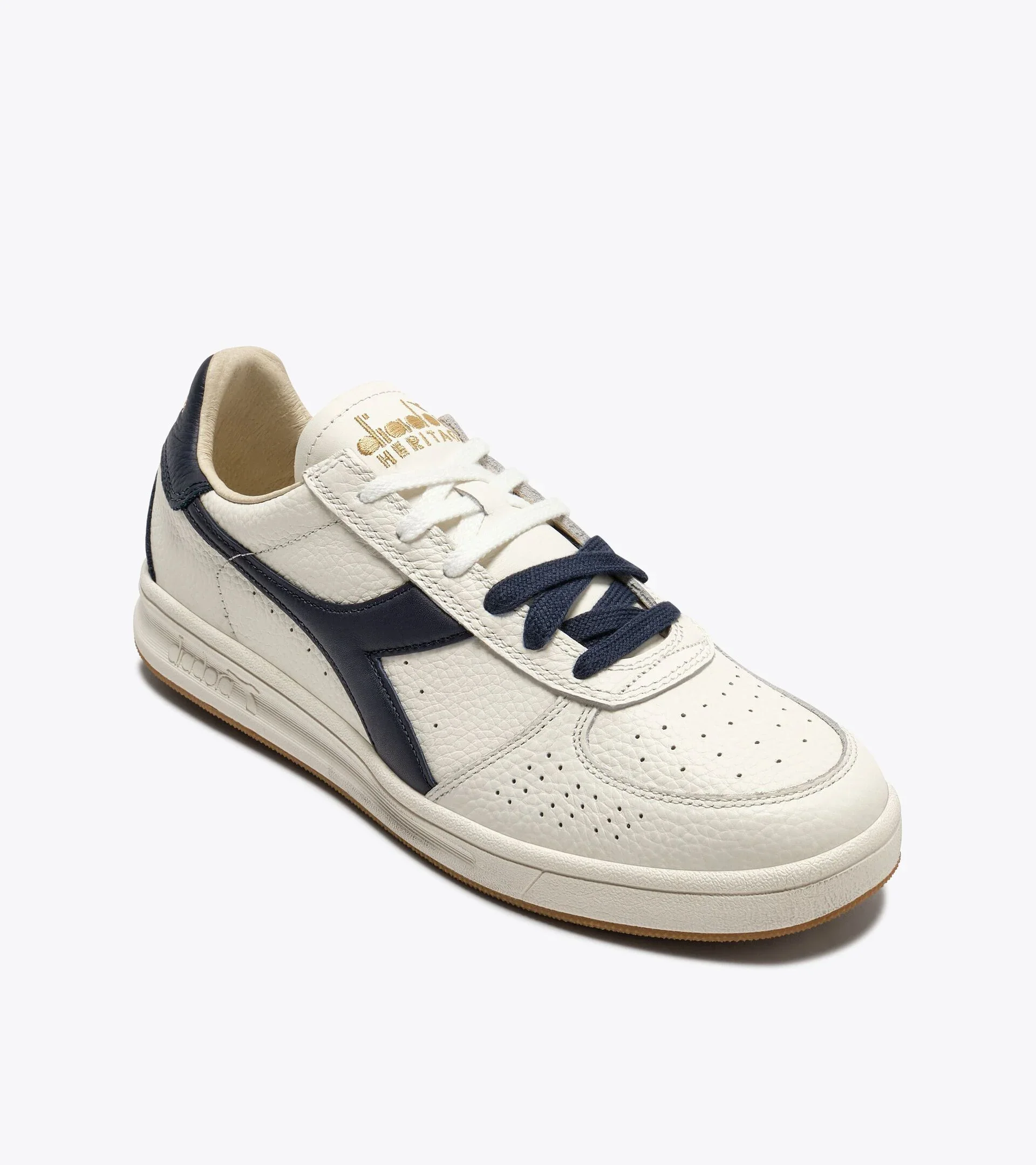 Diadora Heritage Men's B. Elite Dominio White Peacoat - Image 3