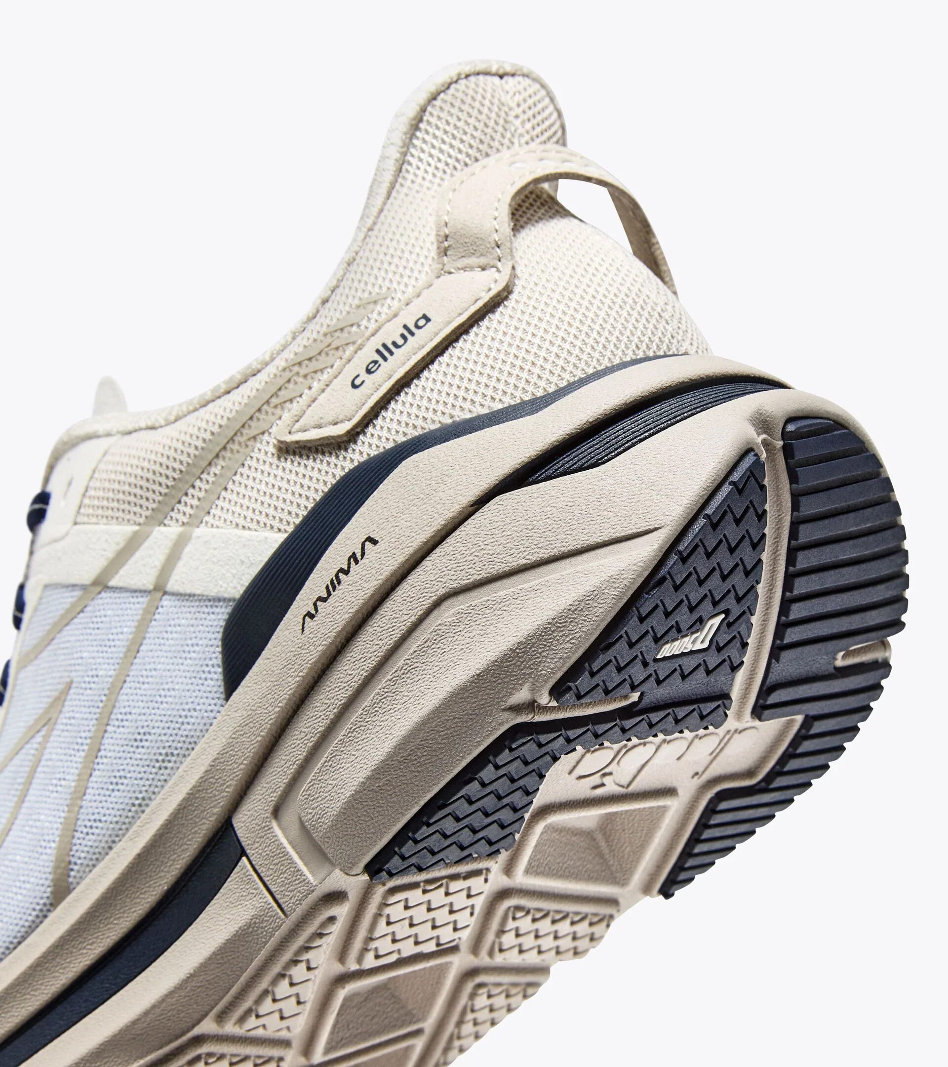 Diadora Men's Cellula White Whisper White Chateau Gray - Image 5