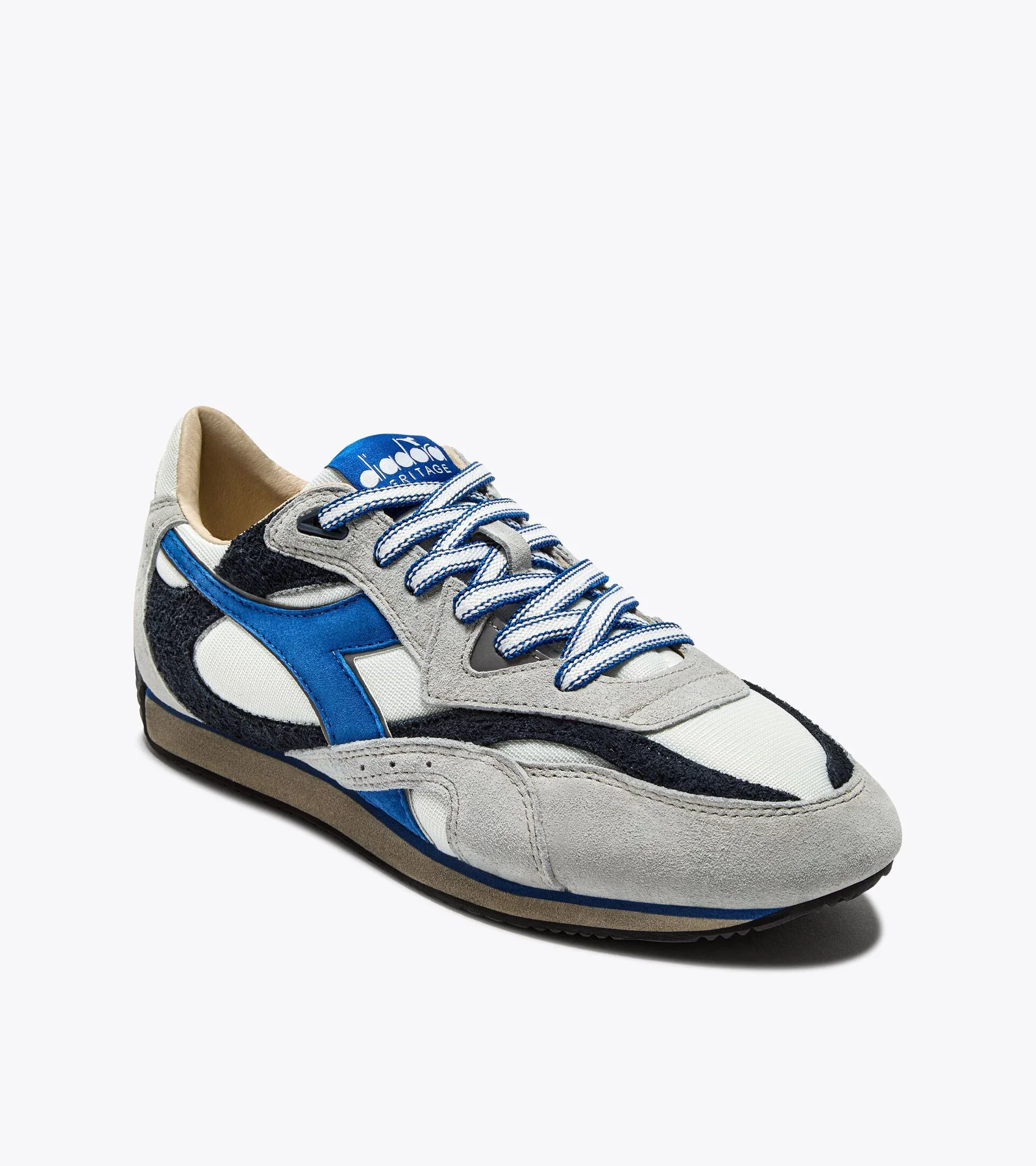 Diadora Heritage Men's Equipe Revenge Used White Milk - Image 6