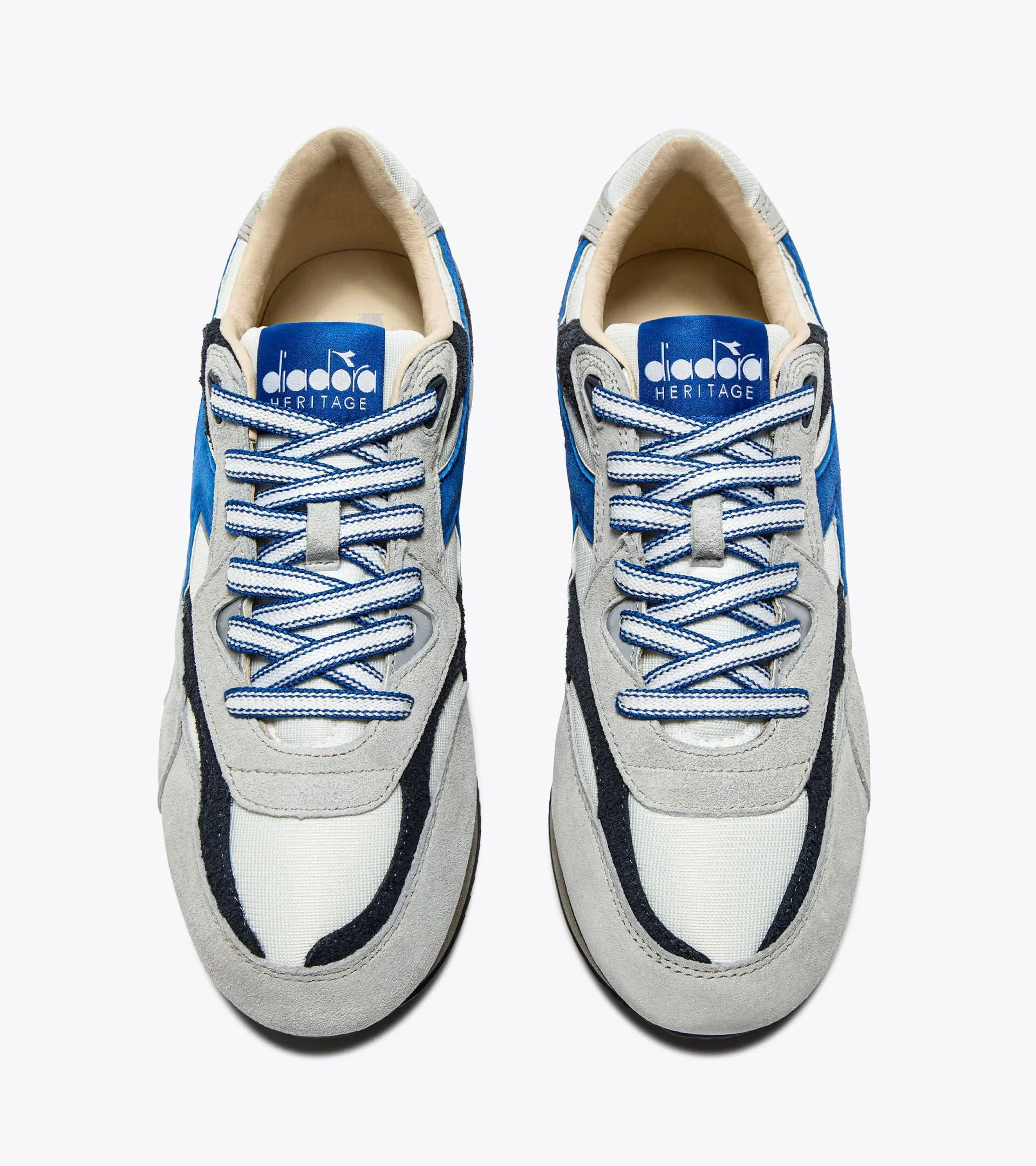 Diadora Heritage Men's Equipe Revenge Used White Milk - Image 7