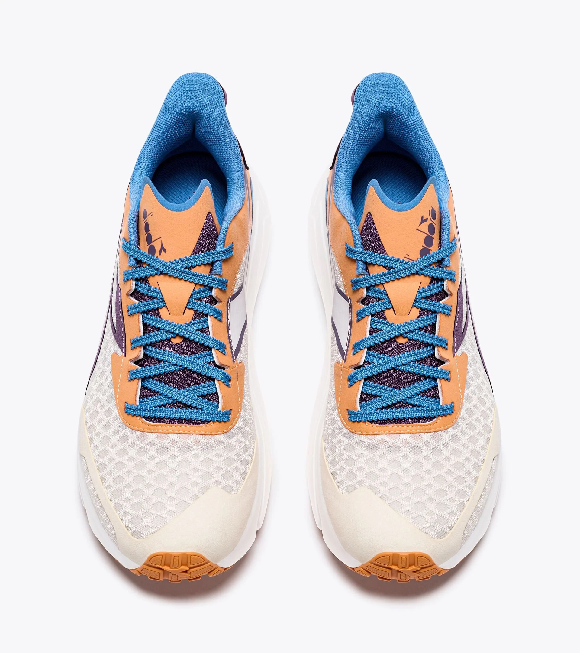 Diadora Men's Frequenza Whisper White Sunset Purple - Image 2