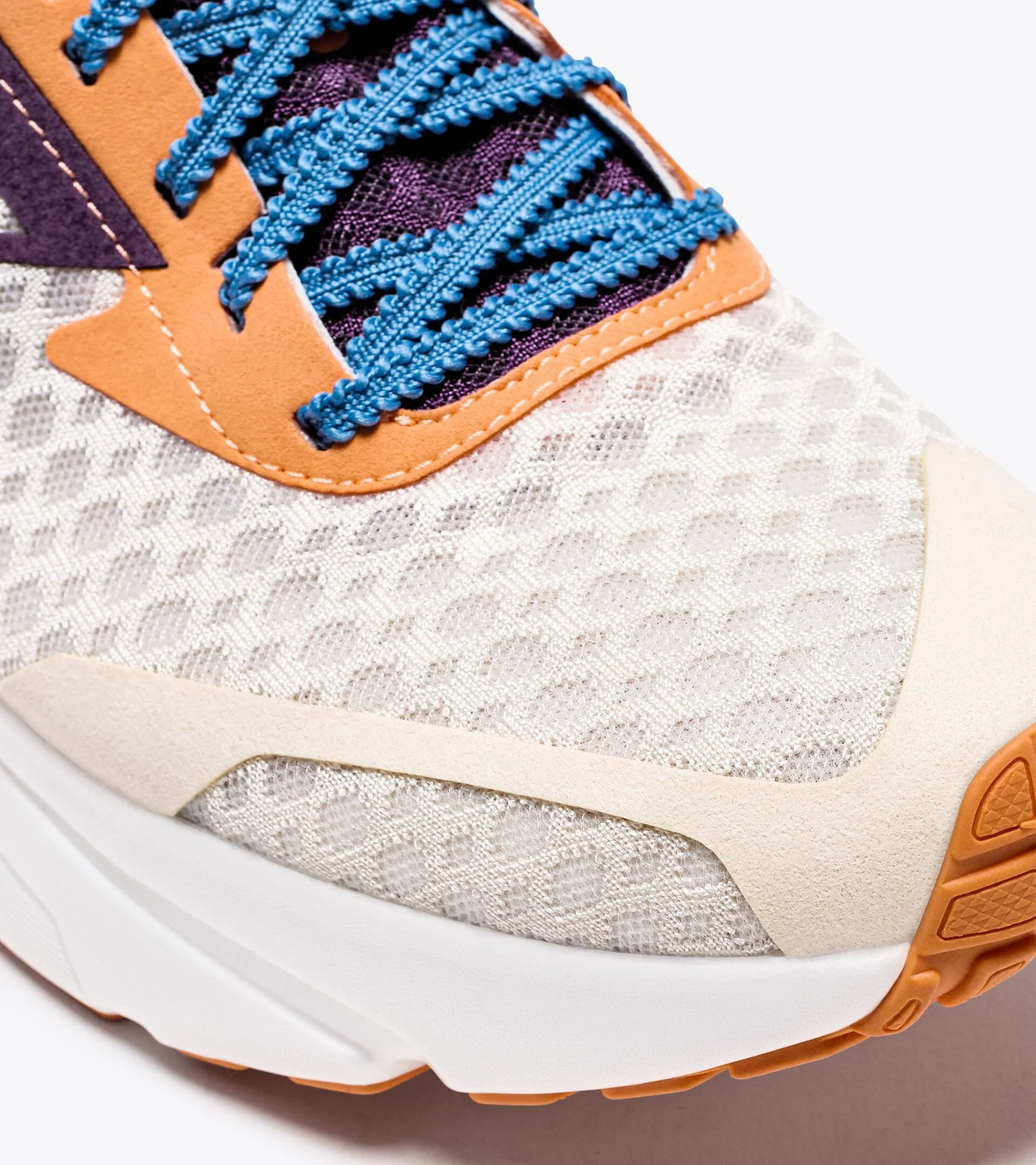 Diadora Men's Frequenza Whisper White Sunset Purple - Image 3