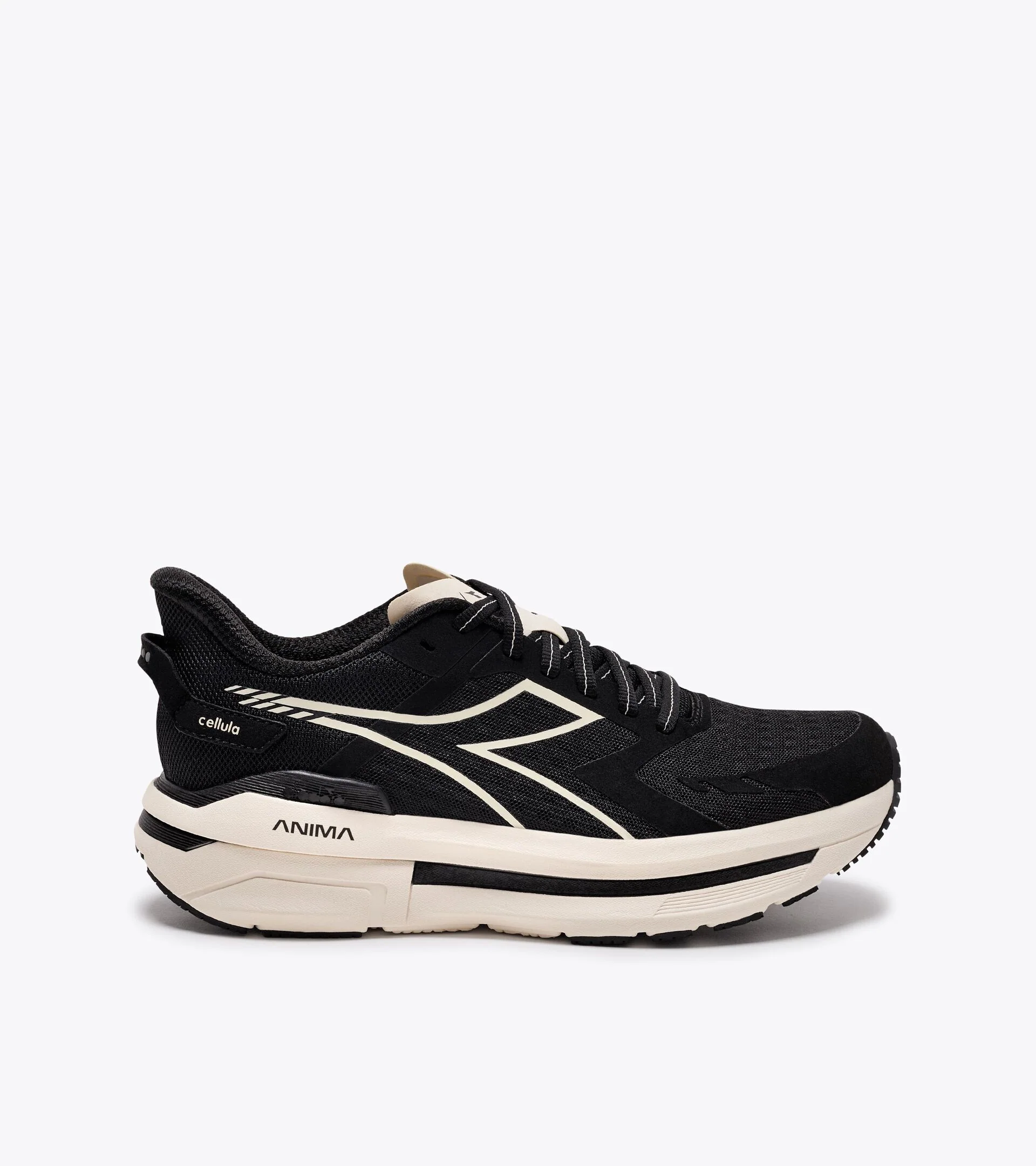 Diadora Women’s Cellula Black Whisper White