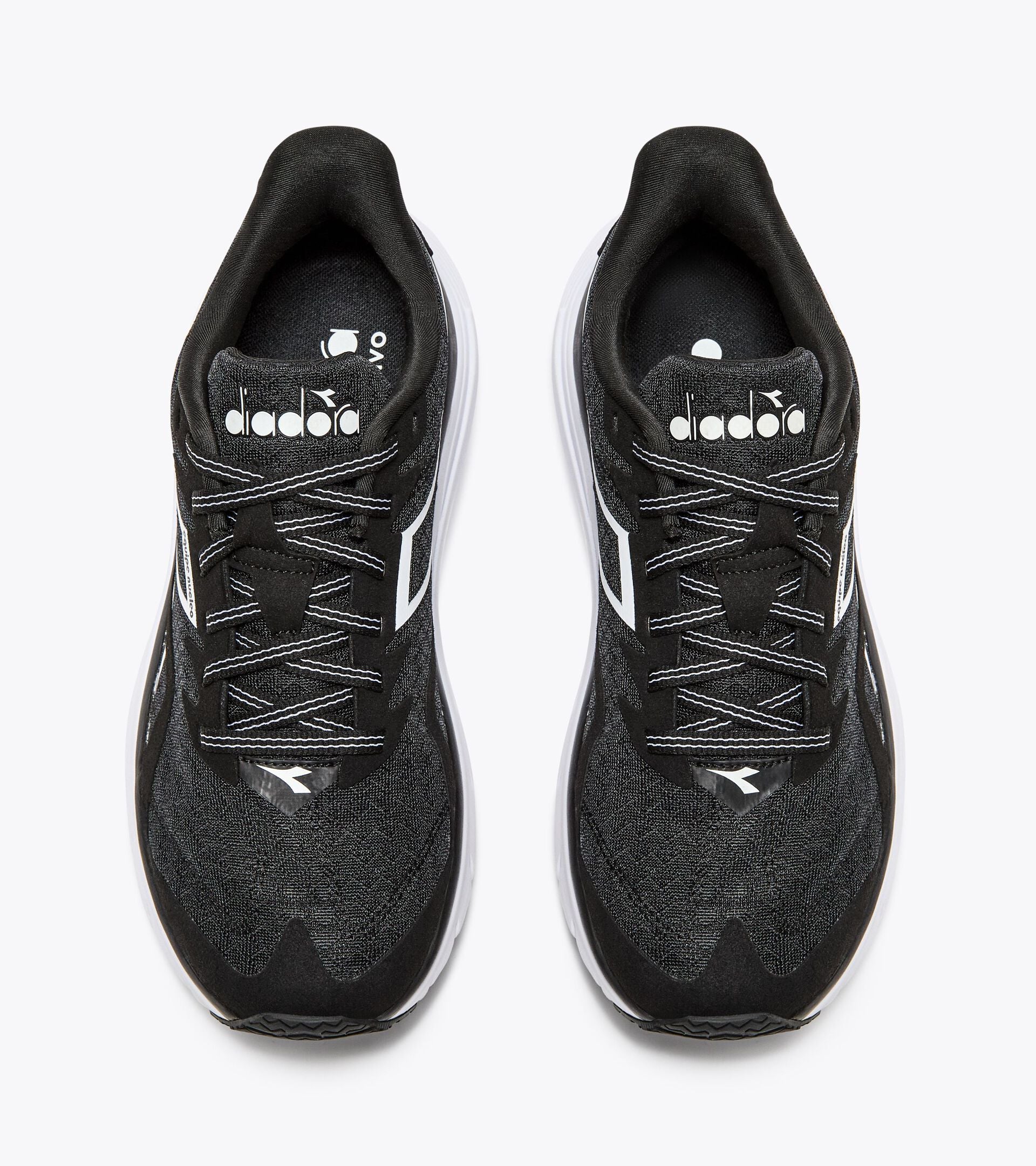 Diadora Women’s Equipe Nucleo Black White - Image 2