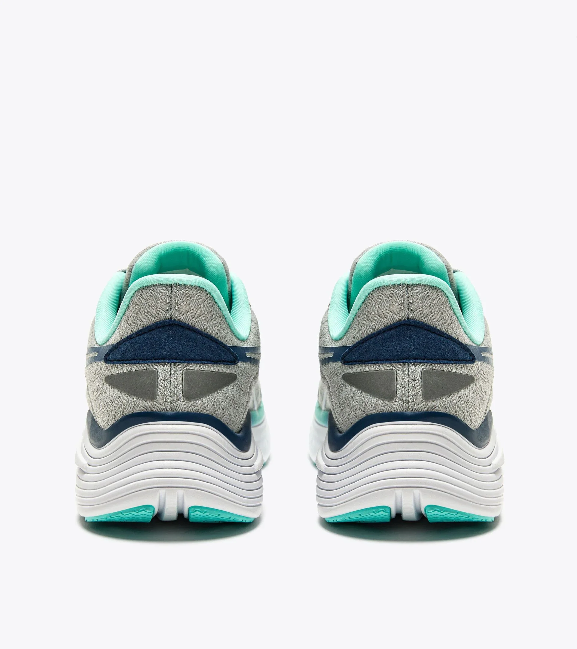Diadora Women’s Equipe Nucleo Silver DD White Aruba Blue - Image 6