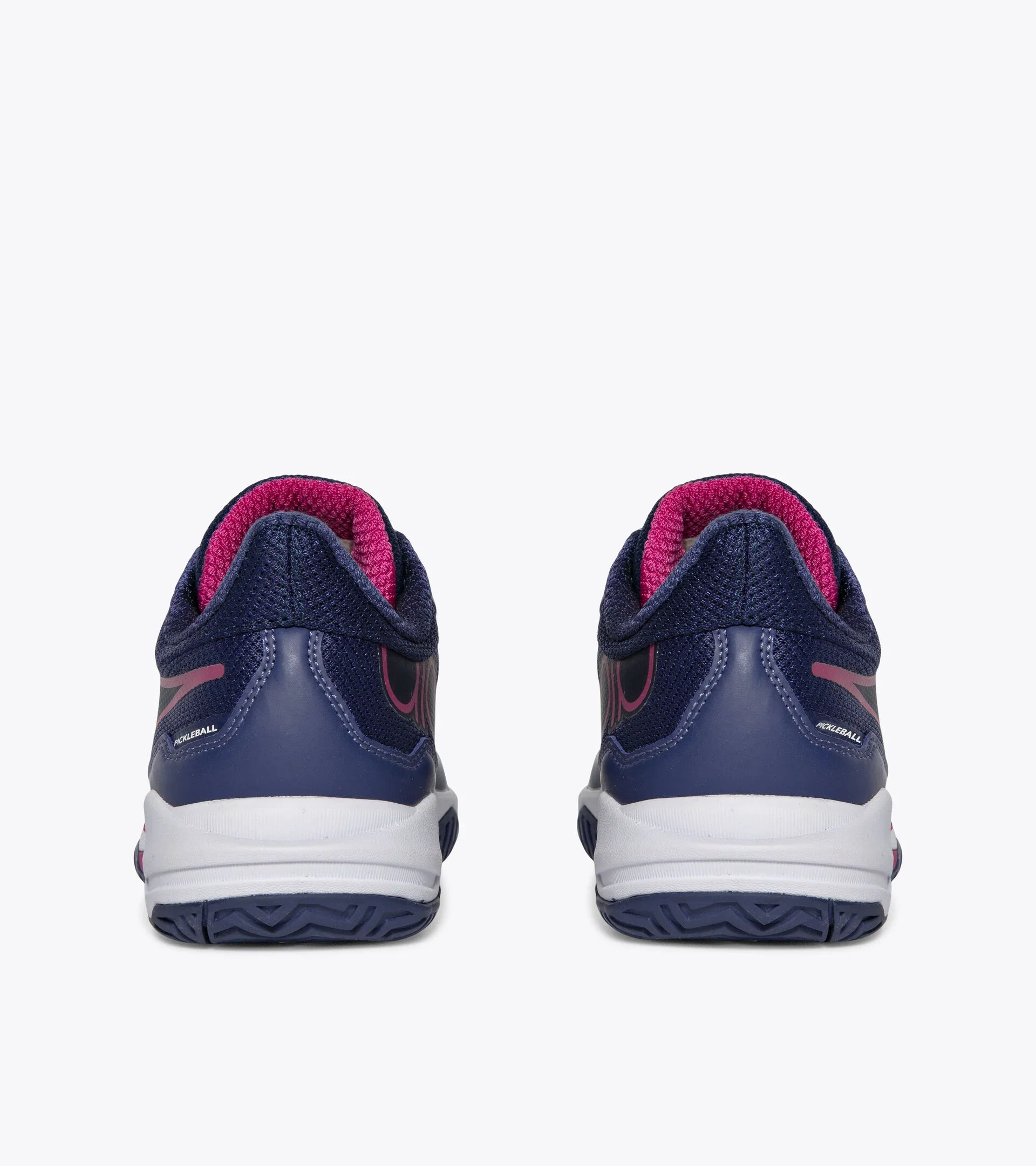 Diadora Women’s Trofeo 2 Pickleball Shoe Blueprint Pink Yarrow White - Image 4