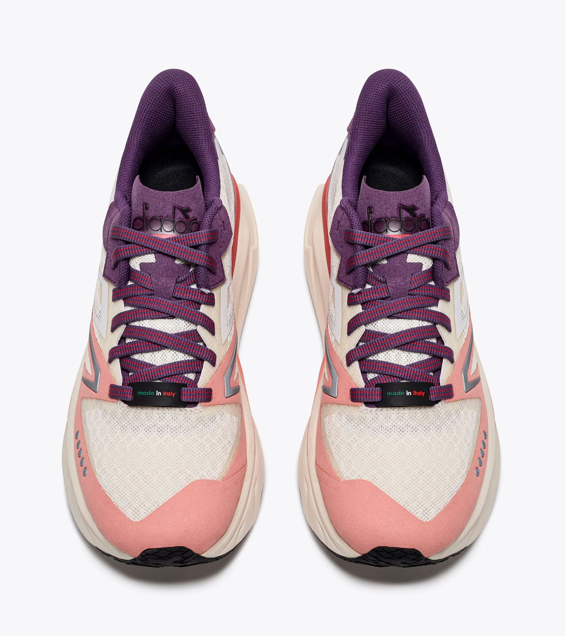 Diadora Women's Atomo v7000 2 Whisper White Peach Amber - Image 2