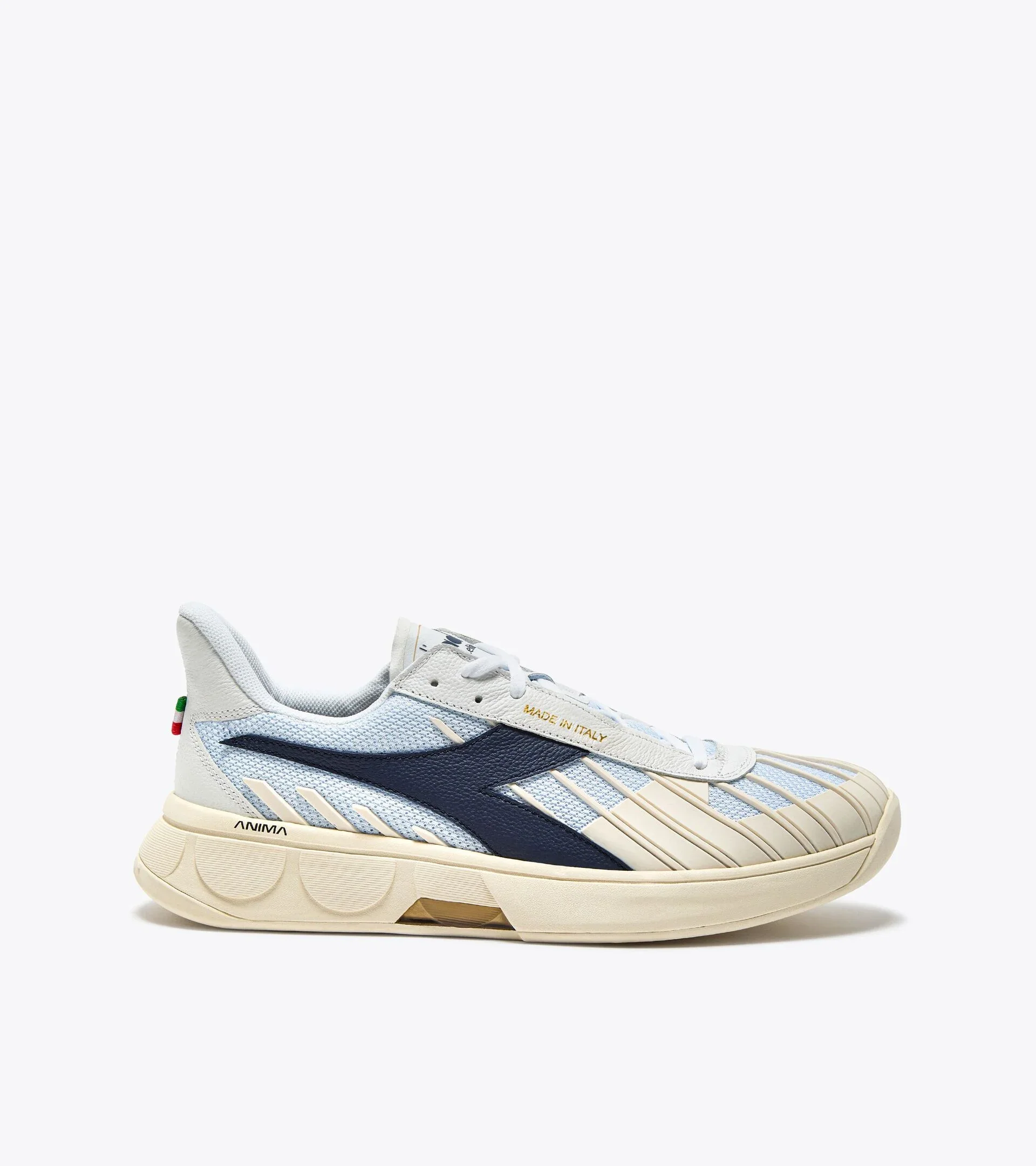 Diadora Women's B. Elite Star White Blue Corsair