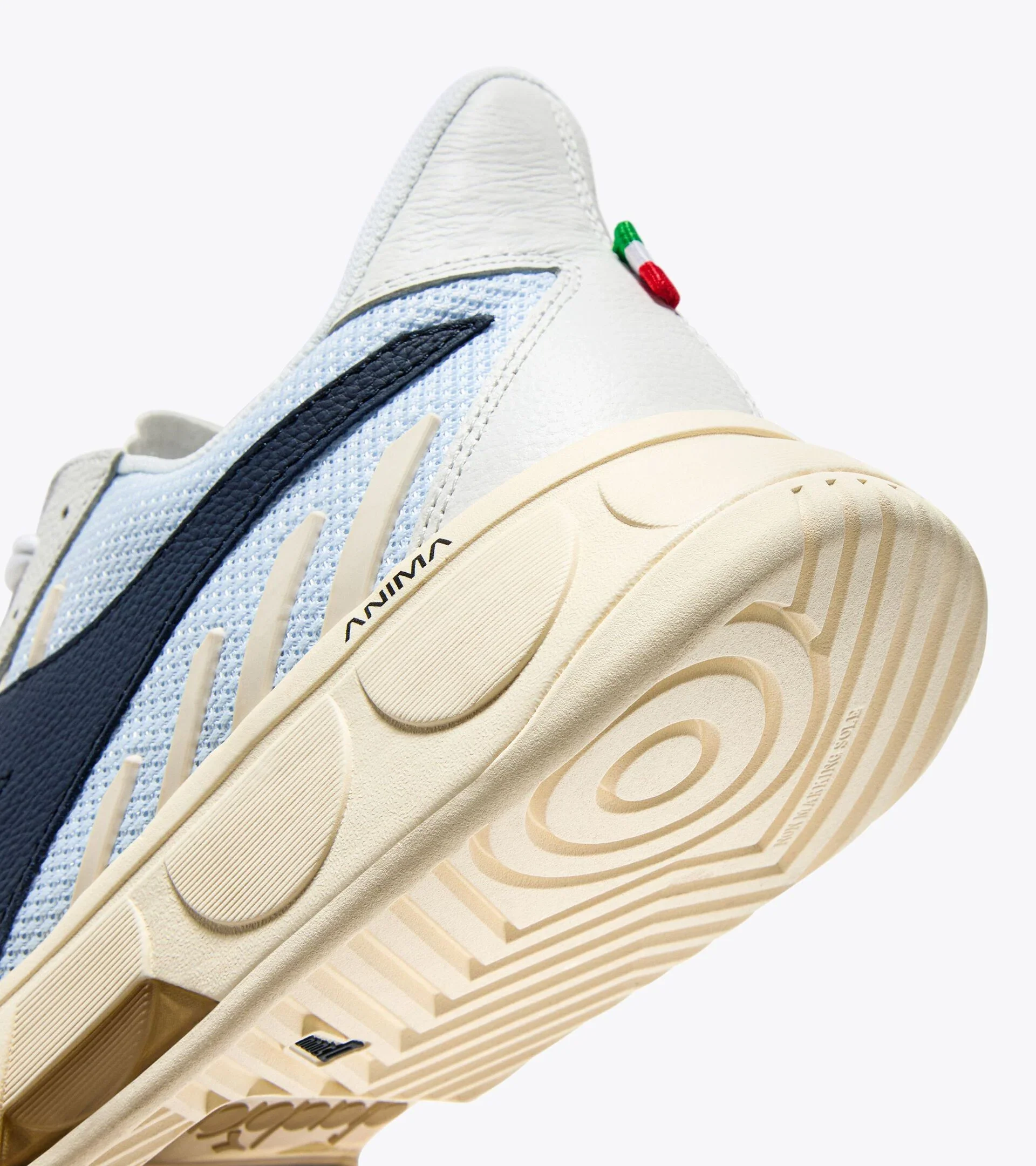 Diadora Women's B. Elite Star White Blue Corsair - Image 4