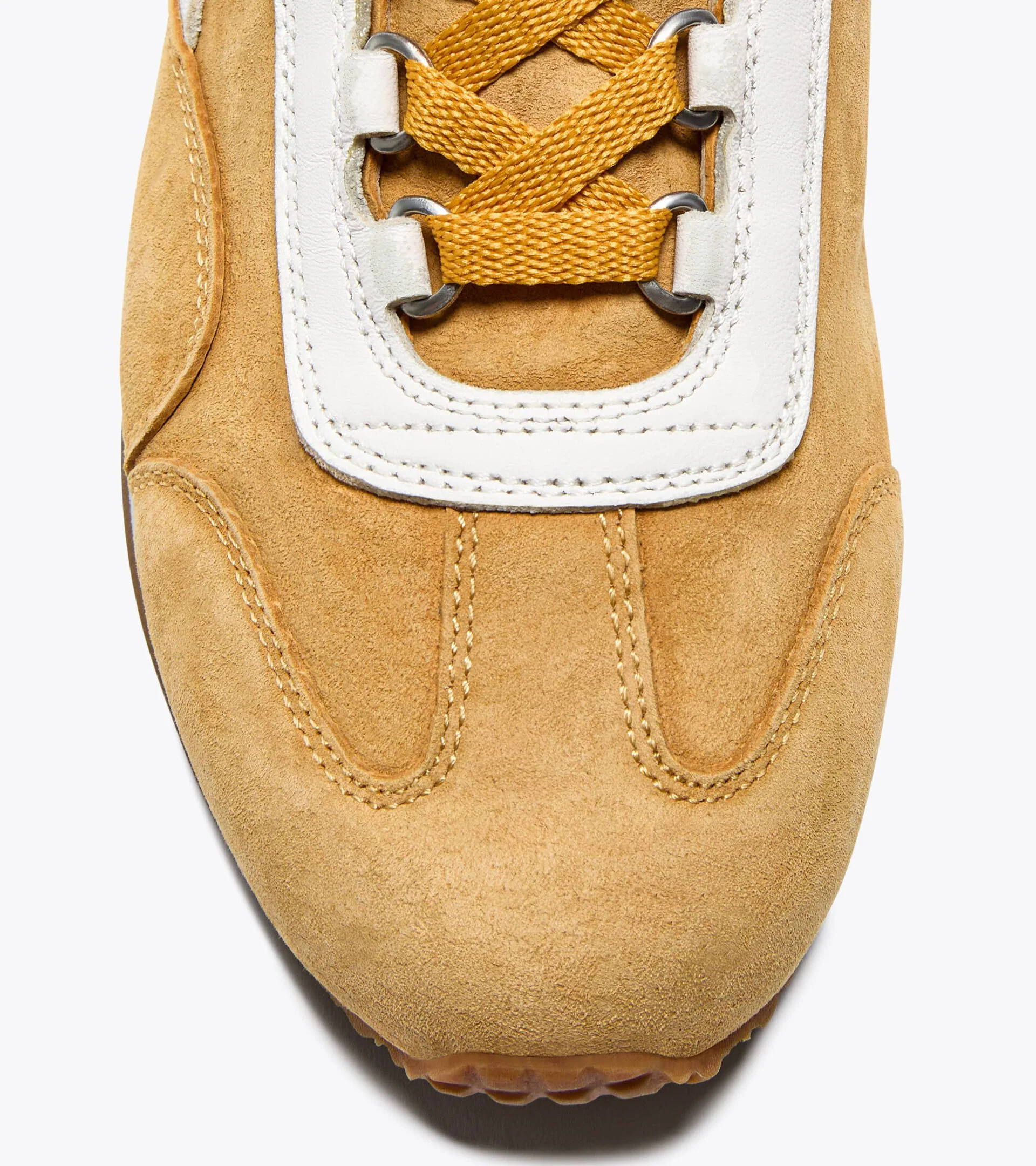 Diadora Heritage Women's Equipe '75 SW Yellow Straw - Image 4