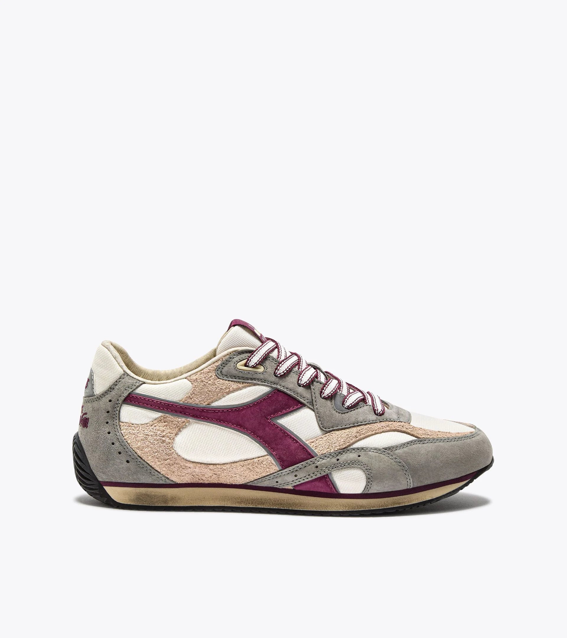 Diadora Heritage Women's Equipe Revenge Used White Wild Dove