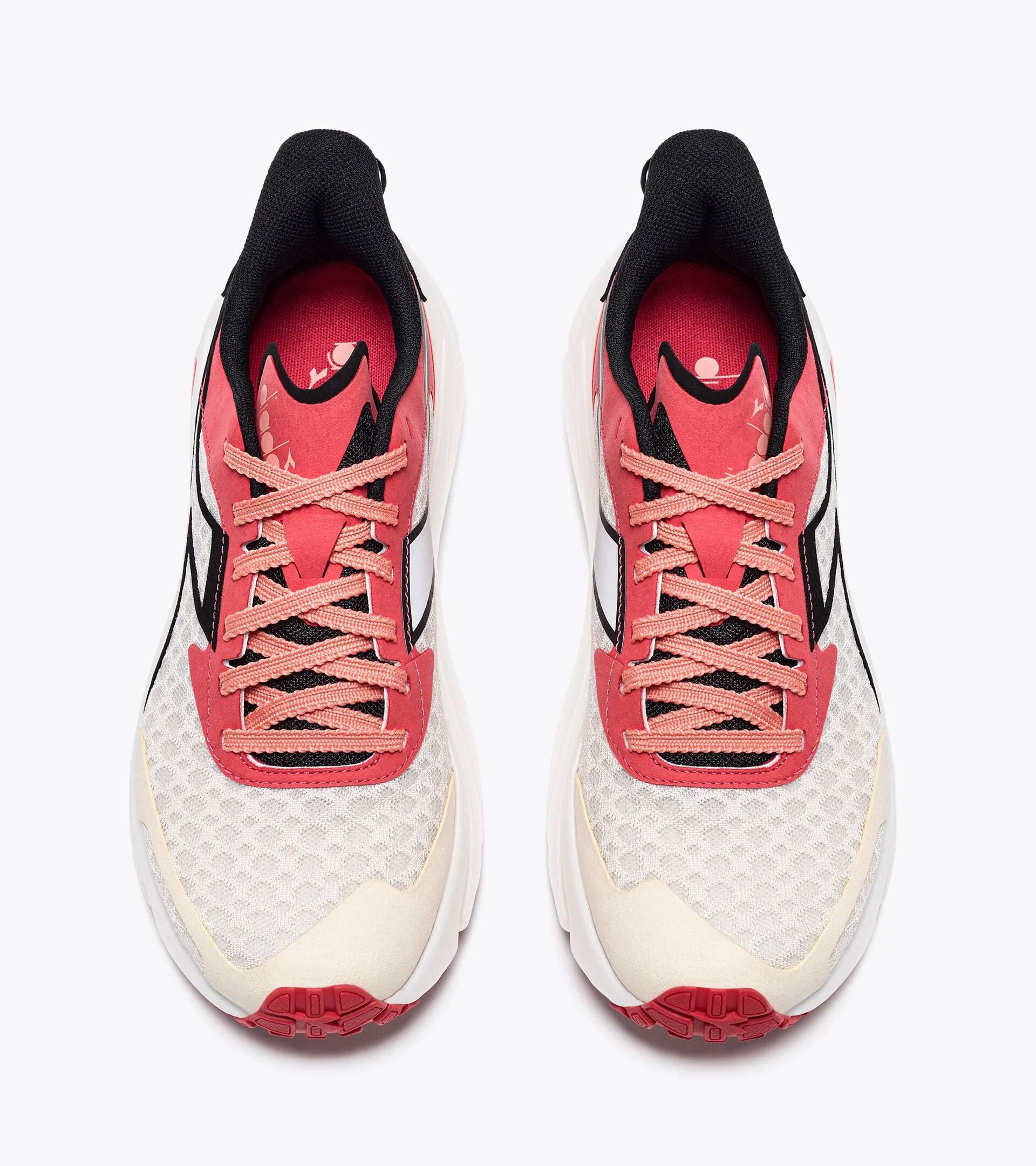 Diadora Women's Frequenza Whisper White Cayenne - Image 6