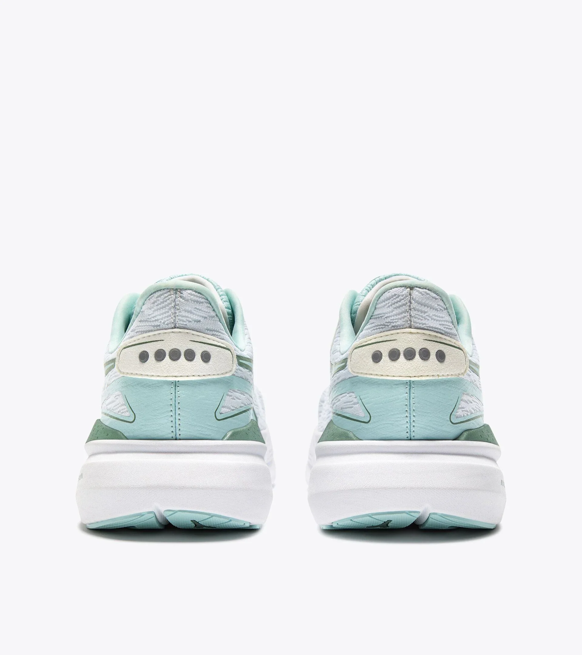 Diadora Women's Nucleo 2 White Pastel Blue - Image 2