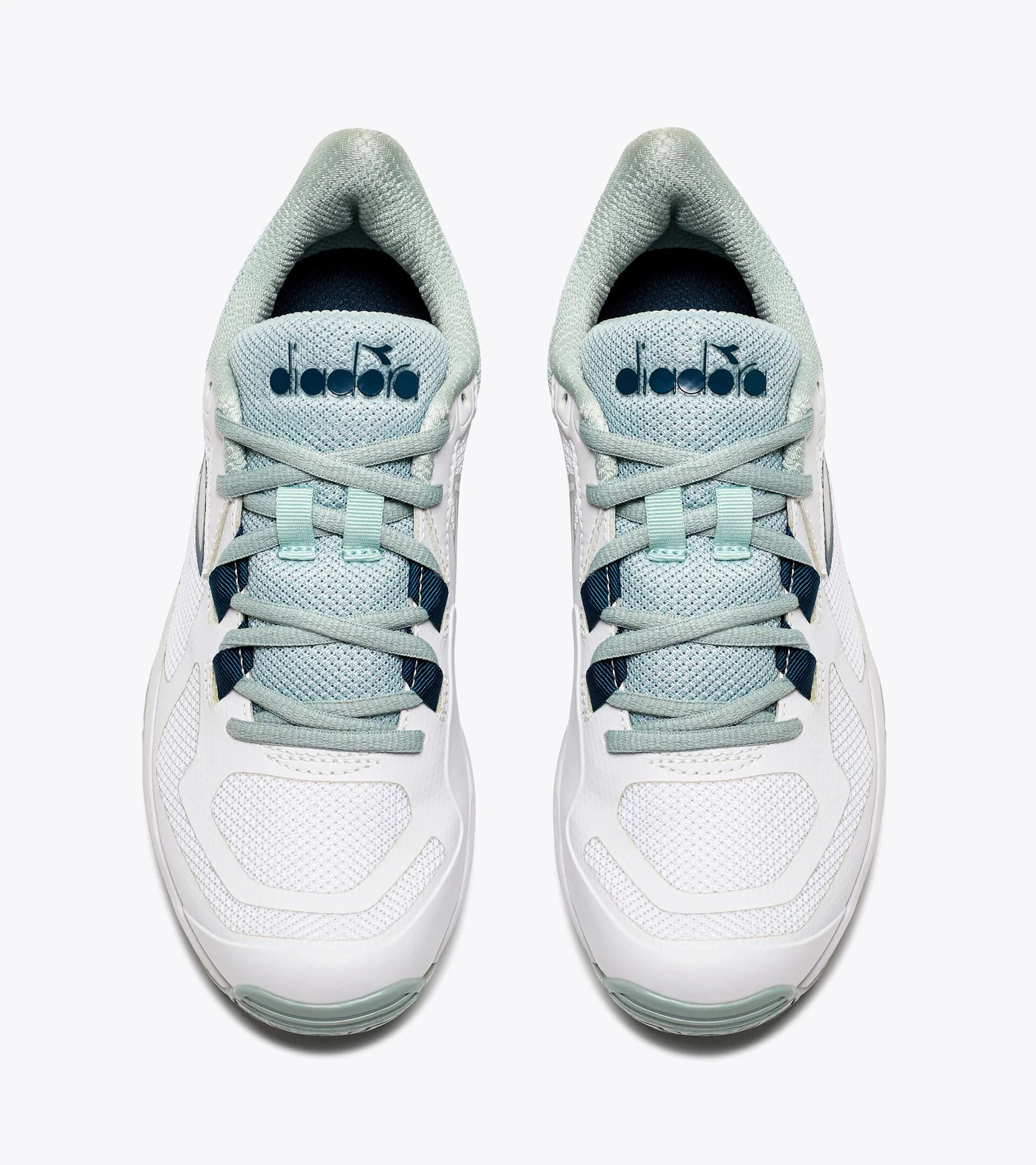 Diadora Women's Trofeo 2 AG Pickleball White Legion Blue - Image 2