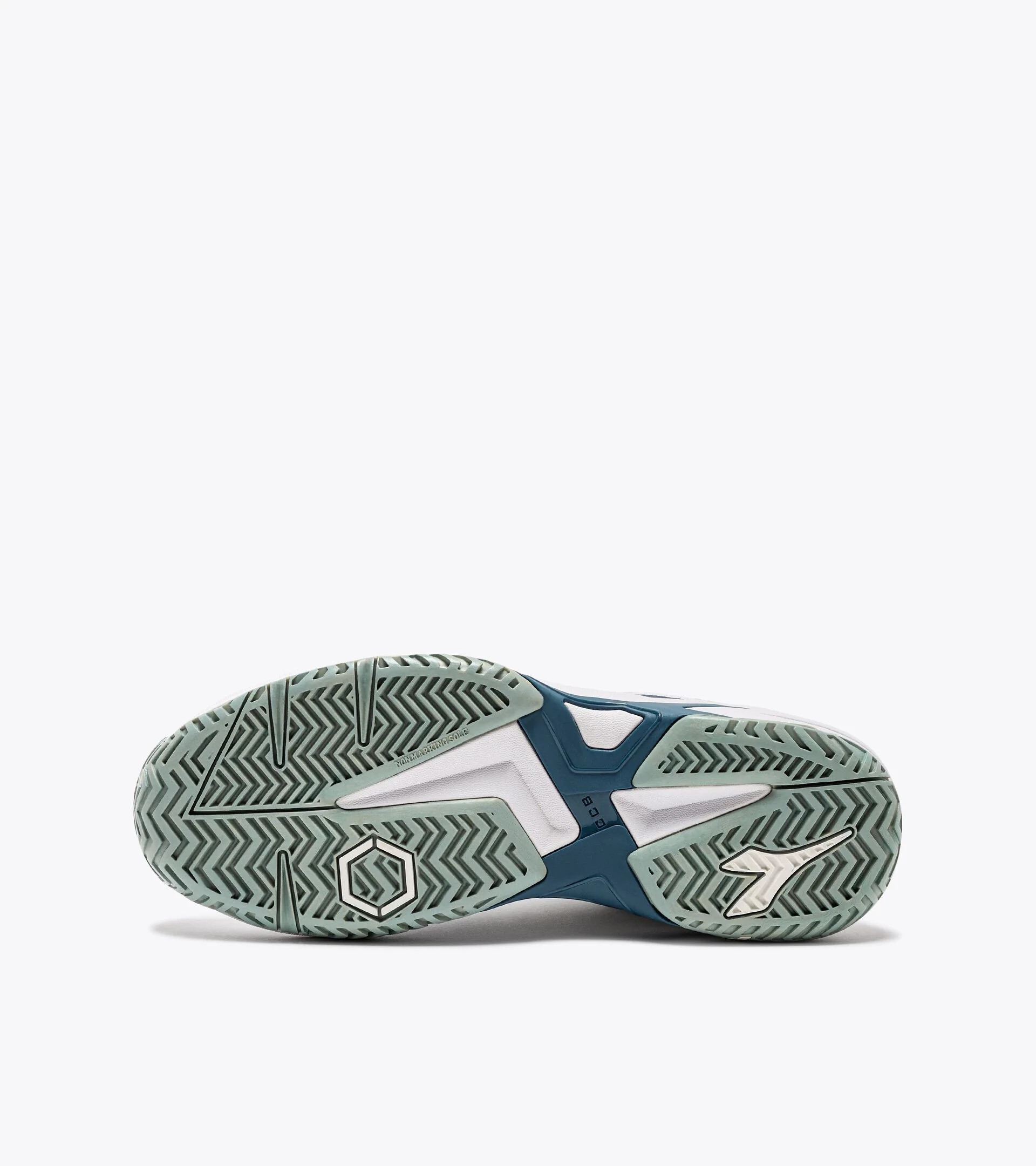 Diadora Women's Trofeo 2 AG Pickleball White Legion Blue - Image 6