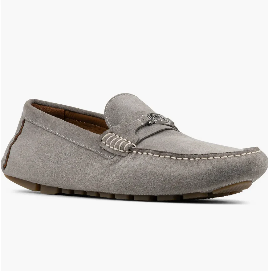 Donald Pliner Men's Bodhi Cloud Grey Suede