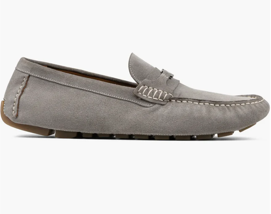 Donald Pliner Men's Bodhi Cloud Grey Suede - Image 3