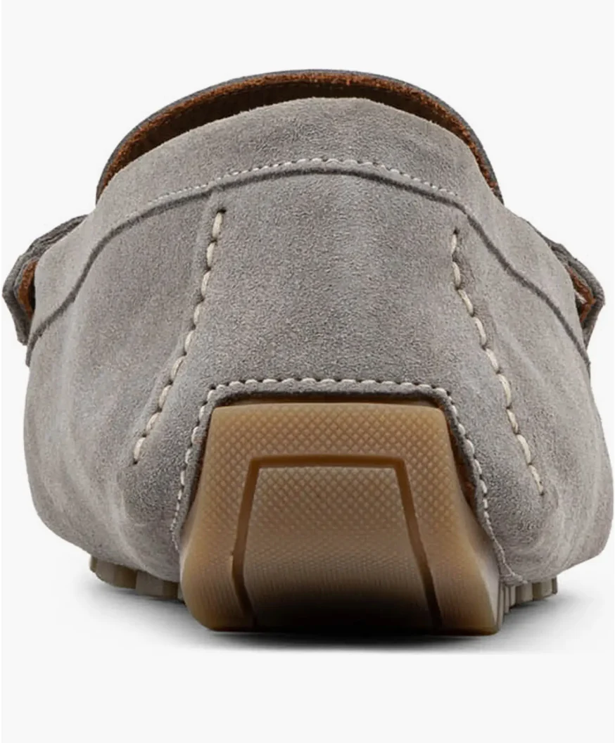 Donald Pliner Men's Bodhi Cloud Grey Suede - Image 5